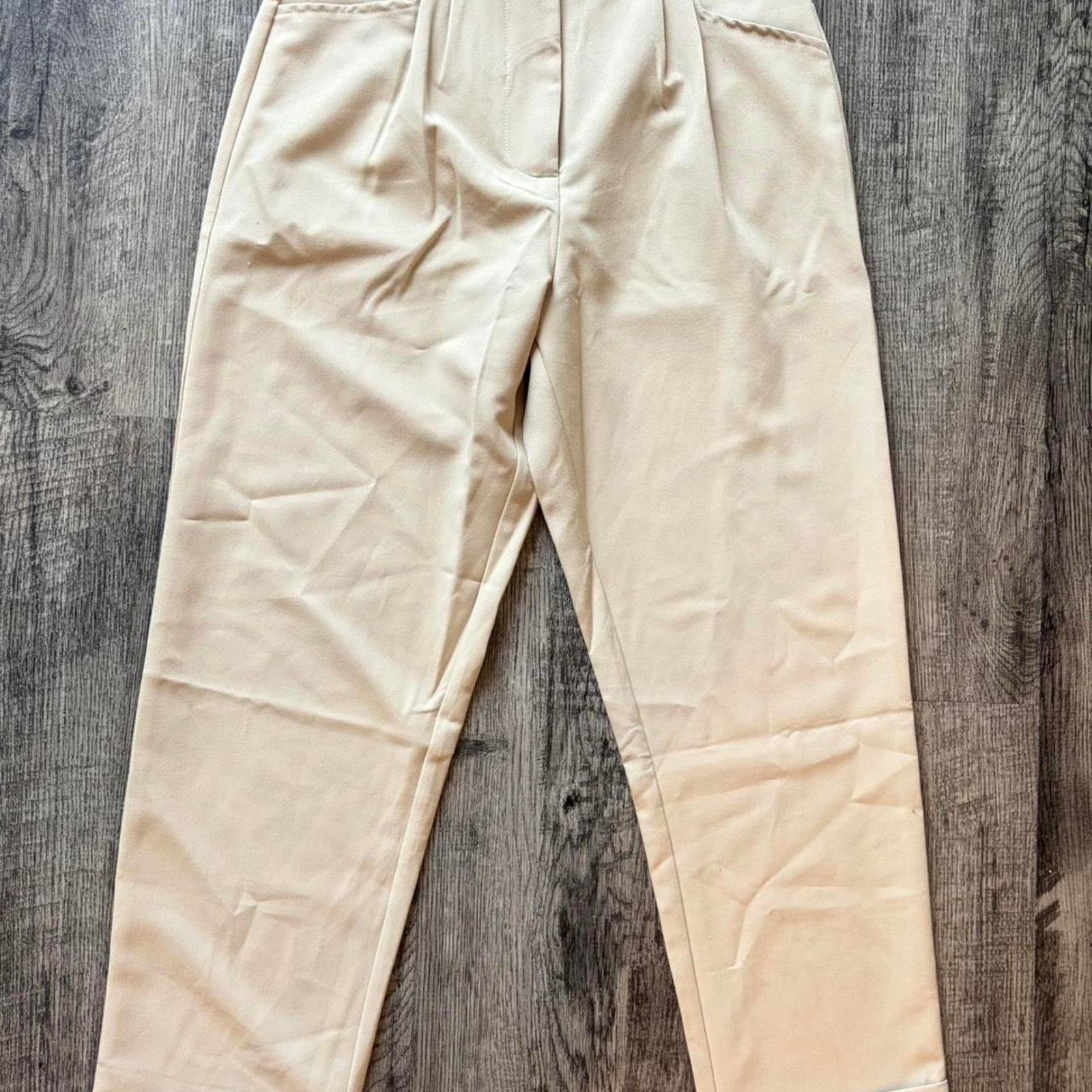 Other NWT Petals & Pup Beige Lexie Pants - Size: 0 Size 25" / US 0 / IT 36 - 2 Thumbnail