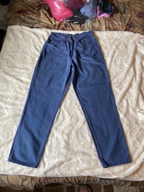 Vintage Honors 90's High-Waisted Mom blue-coloured Jeans Size 38" / US 16 / IT 52 - 6 Thumbnail