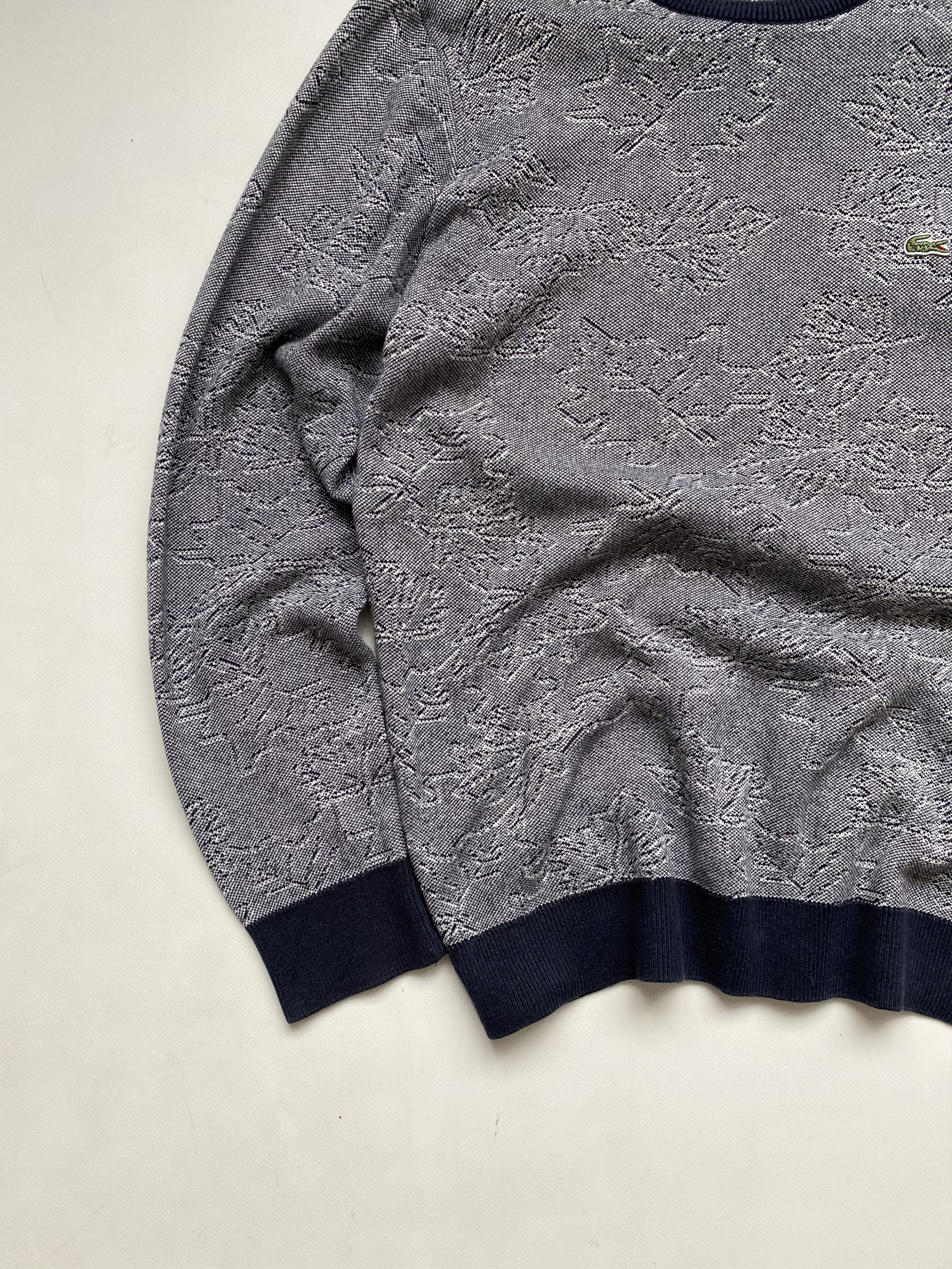 Lacoste Lacoste vintage sweater long sleeve Size US XL / EU 56 / 4 - 3 Thumbnail