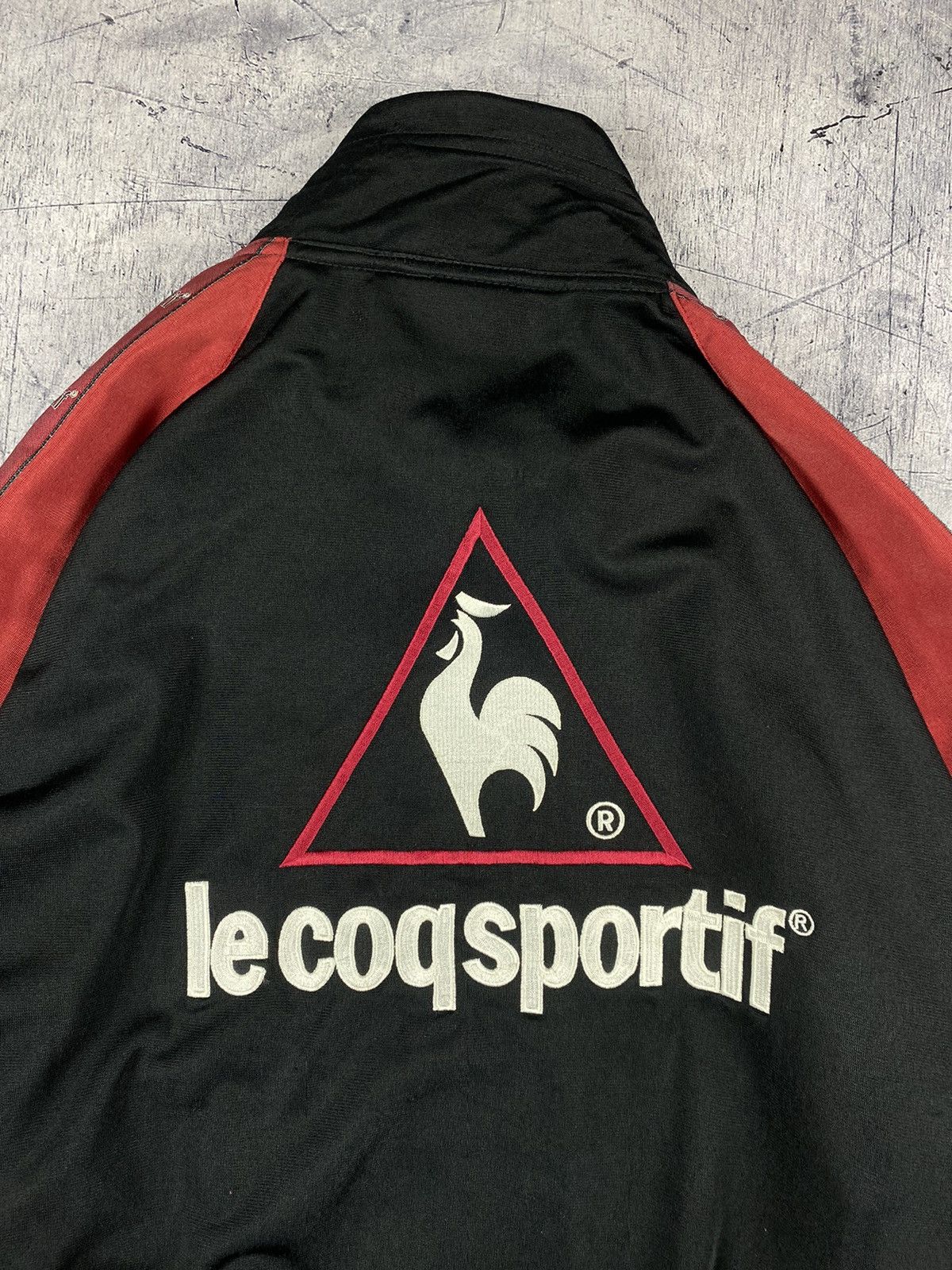 Le Coq Sportif Vintage Le Coq Sportif Big Logo Windbreaker Jacket Size US L / EU 52-54 / 3 - 12 Thumbnail