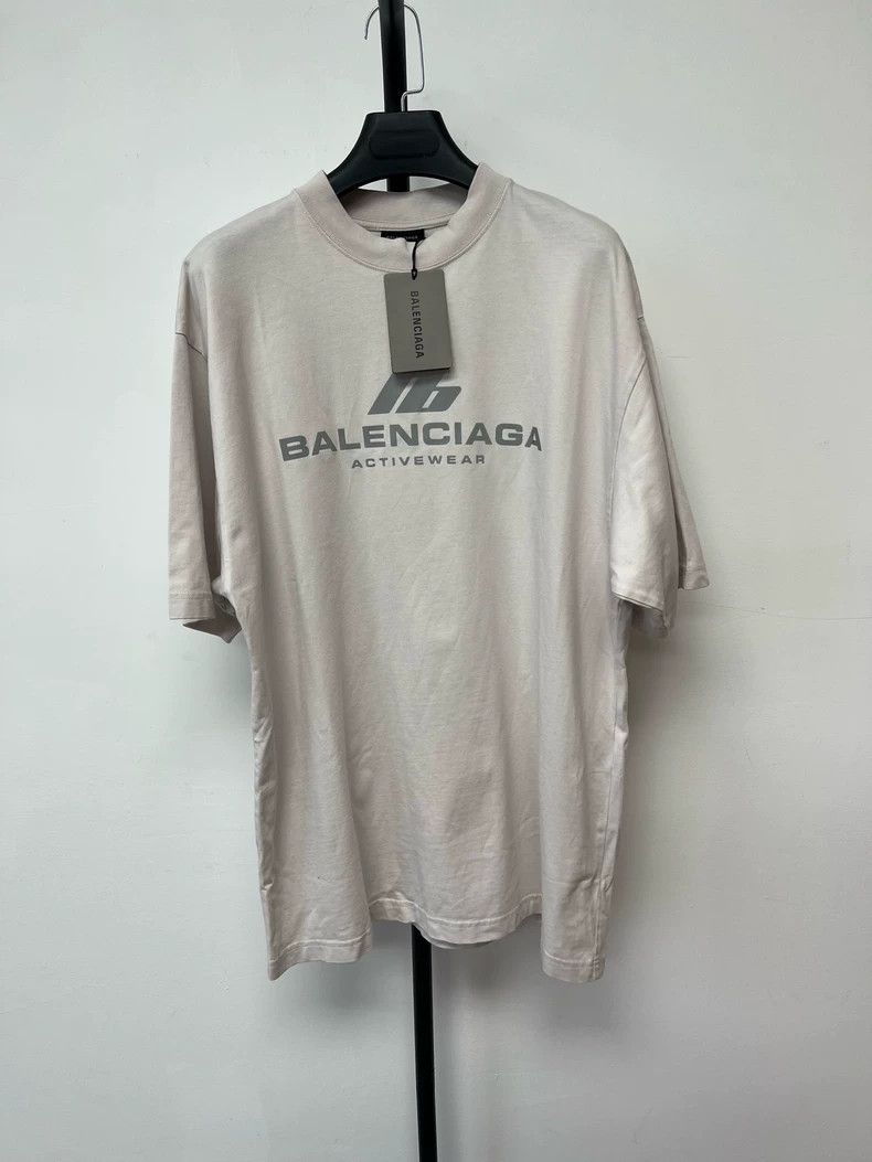 Balenciaga Balenciaga Reflective Logo Short Sleeve - dmc Size US XS / EU 42 / 0 - 1 Thumbnail
