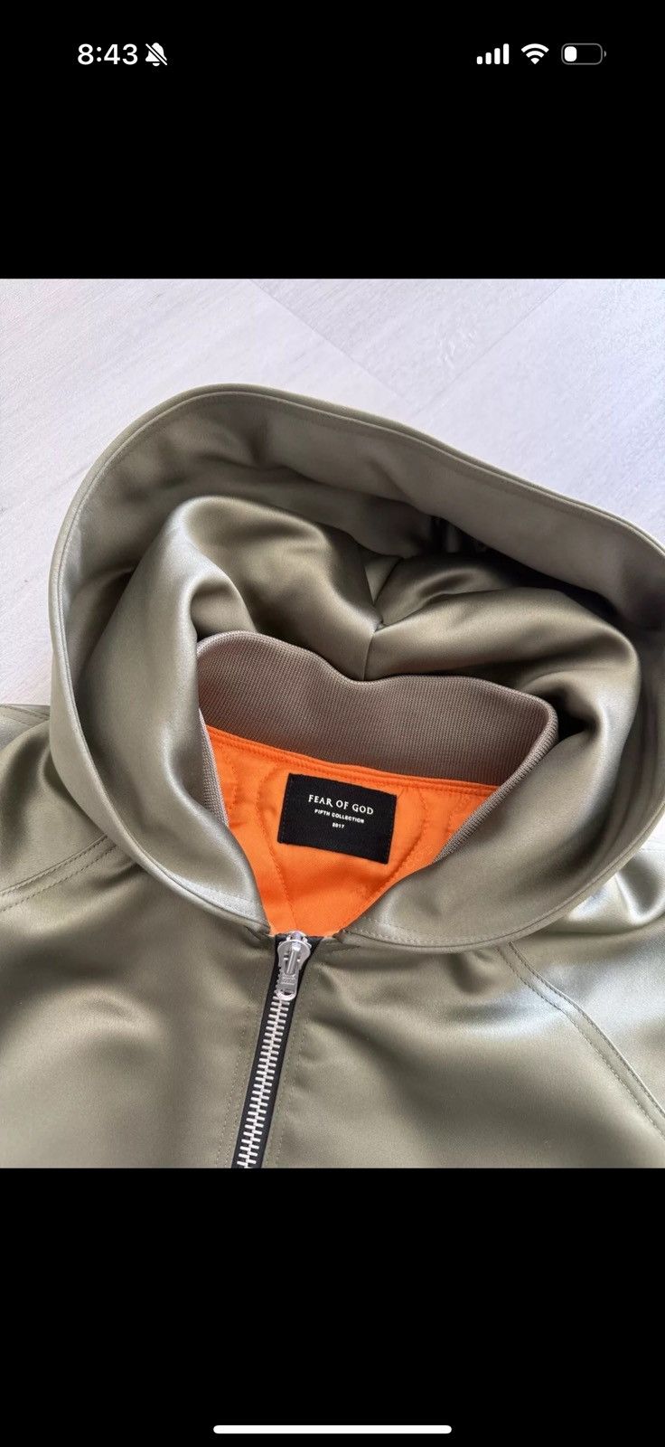 Fear of God Fear Of God Hooded Jacket 5th Collection Size US M / EU 48-50 / 2 - 6 Thumbnail