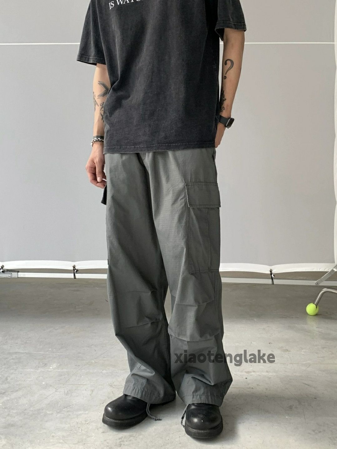 Designer × Japanese Brand × Vintage utility military outdoor loose baggy cargo pants Size US 34 / EU 50 - 3 Thumbnail