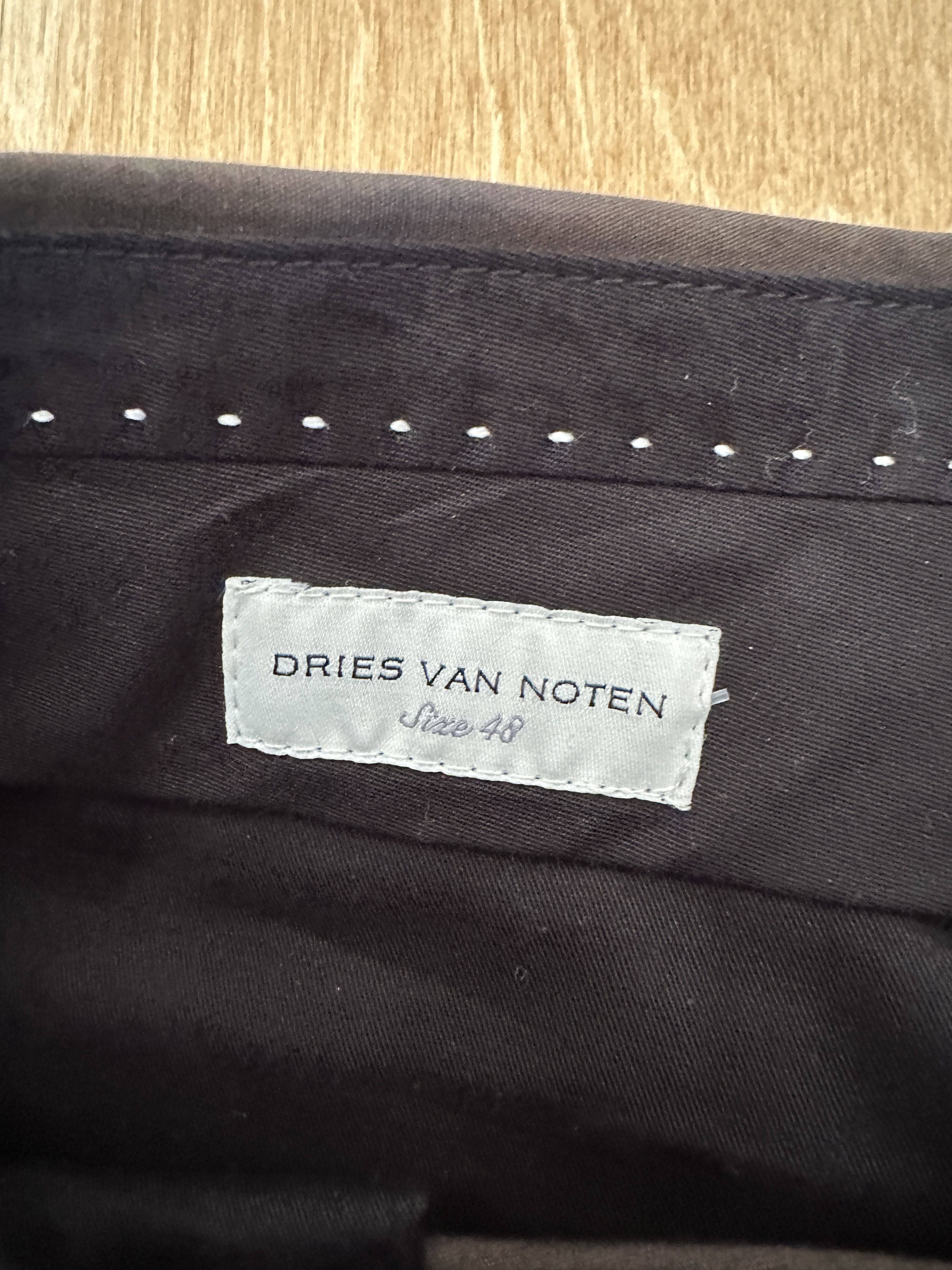Dries Van Noten Dries Van Noten Straight Leg Pants Size US 32 / EU 48 - 3 Thumbnail