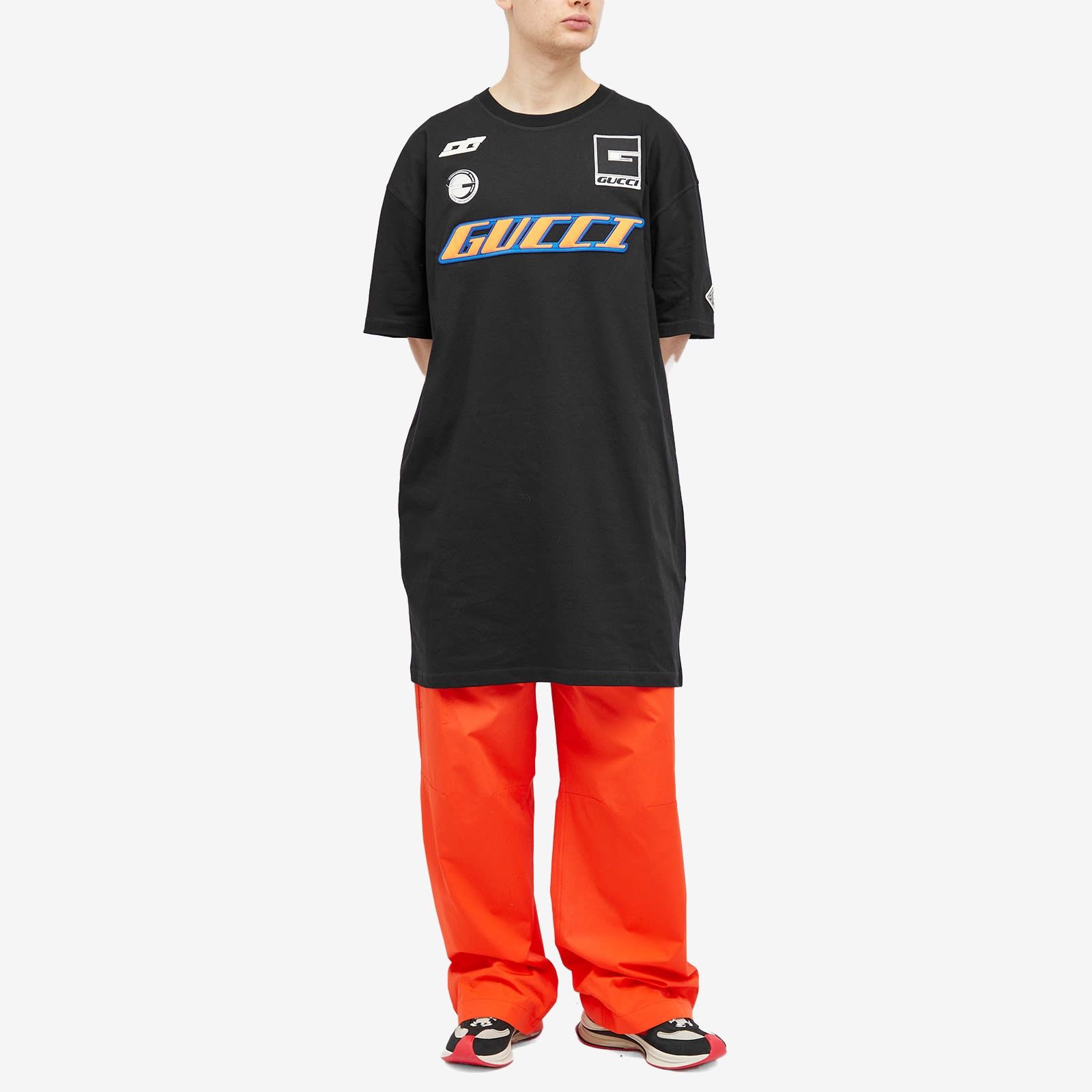 Gucci o1mt1gz0525 Cotton Jersey T-Shirt in Black Size US XS / EU 42 / 0 - 4 Thumbnail