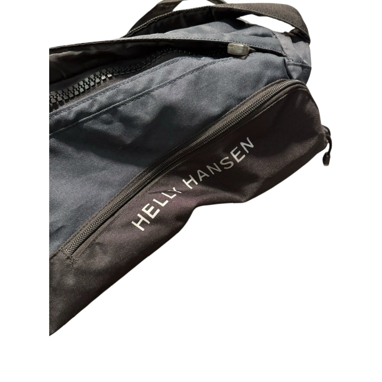 Helly Hansen VINTAGE Helly Hansen Duffel Bag 2 30L Convertible Backpack Navy Blue/BLK Travel Gym Used Size ONE SIZE - 6 Thumbnail