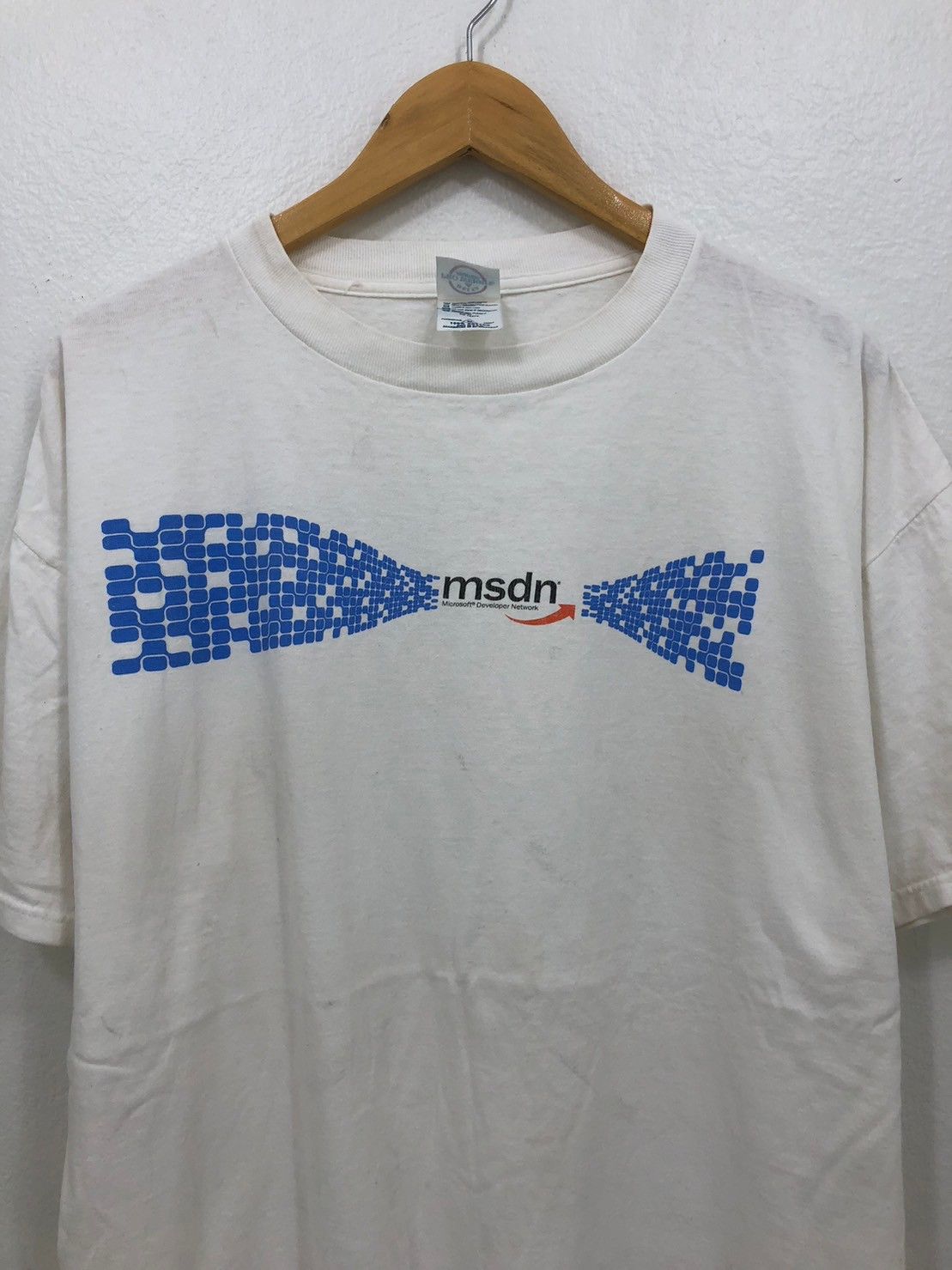 Microsoft × Vintage Vintage 00's Microsoft Developer Network shirt msdn BN Size US XL / EU 56 / 4 - 1 Thumbnail