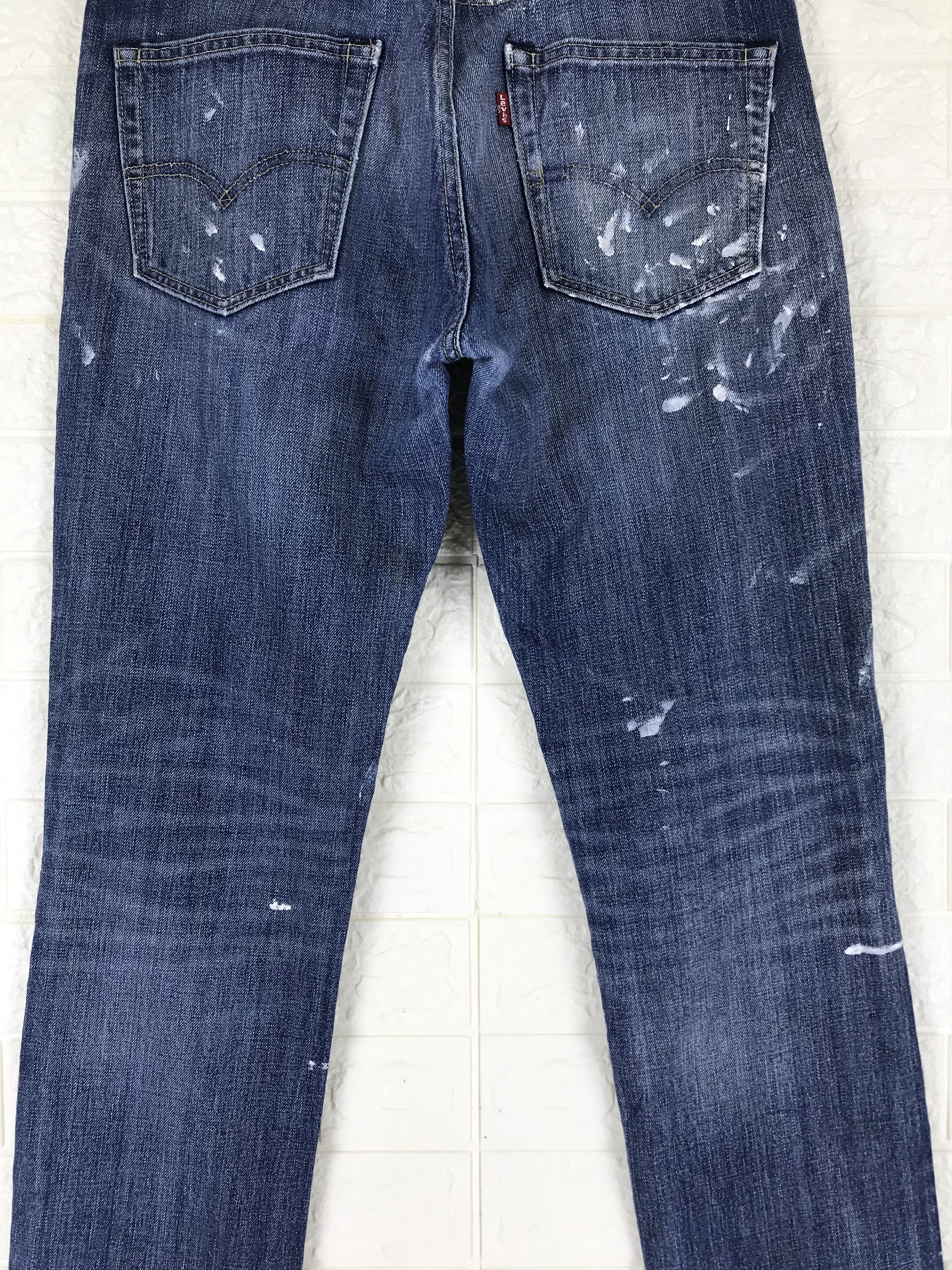 Levi's Vintage Levi's 511 Paint Splattered Jeans Size US 31 - 7 Thumbnail