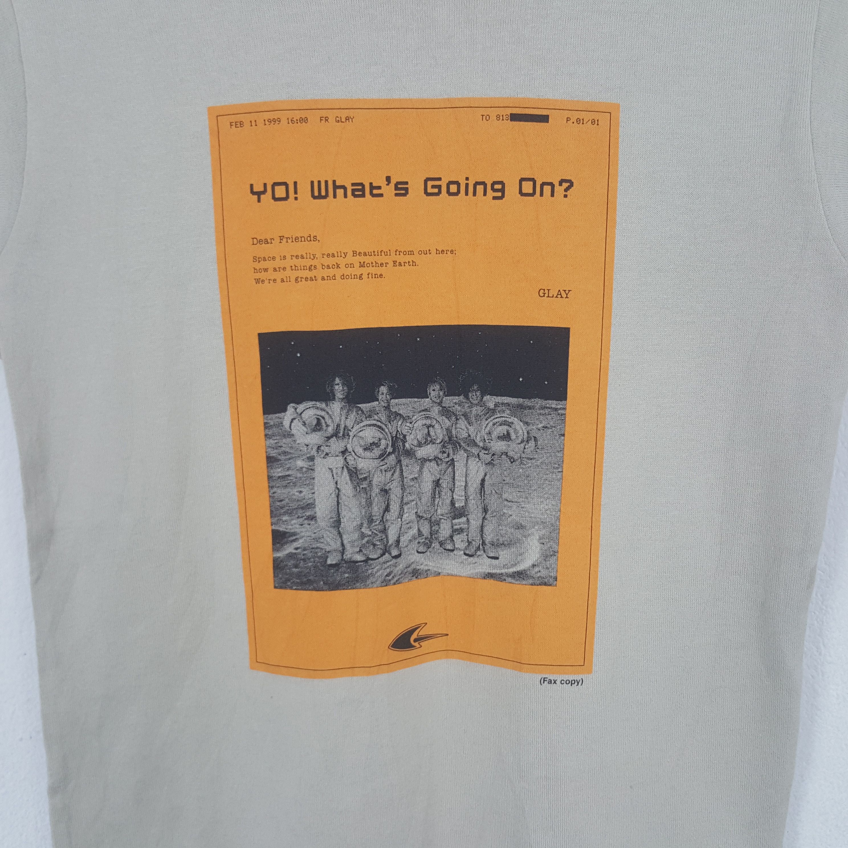 Band Tees Vintage Glay Dome Tour Purel Soul 1999 Japan Tshirt RR27 Size US XS / EU 42 / 0 - 2 Thumbnail