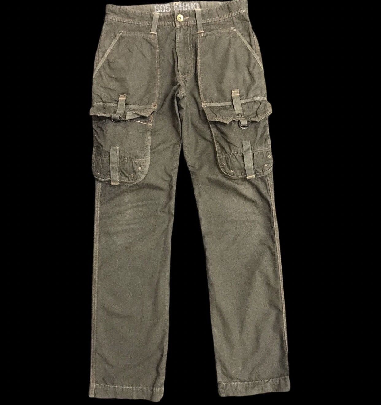 Edwin EDWIN Very Rare Cutting Edge 505 3D Pocket Cargo Pant Size US 32 / EU 48 - 1 Thumbnail
