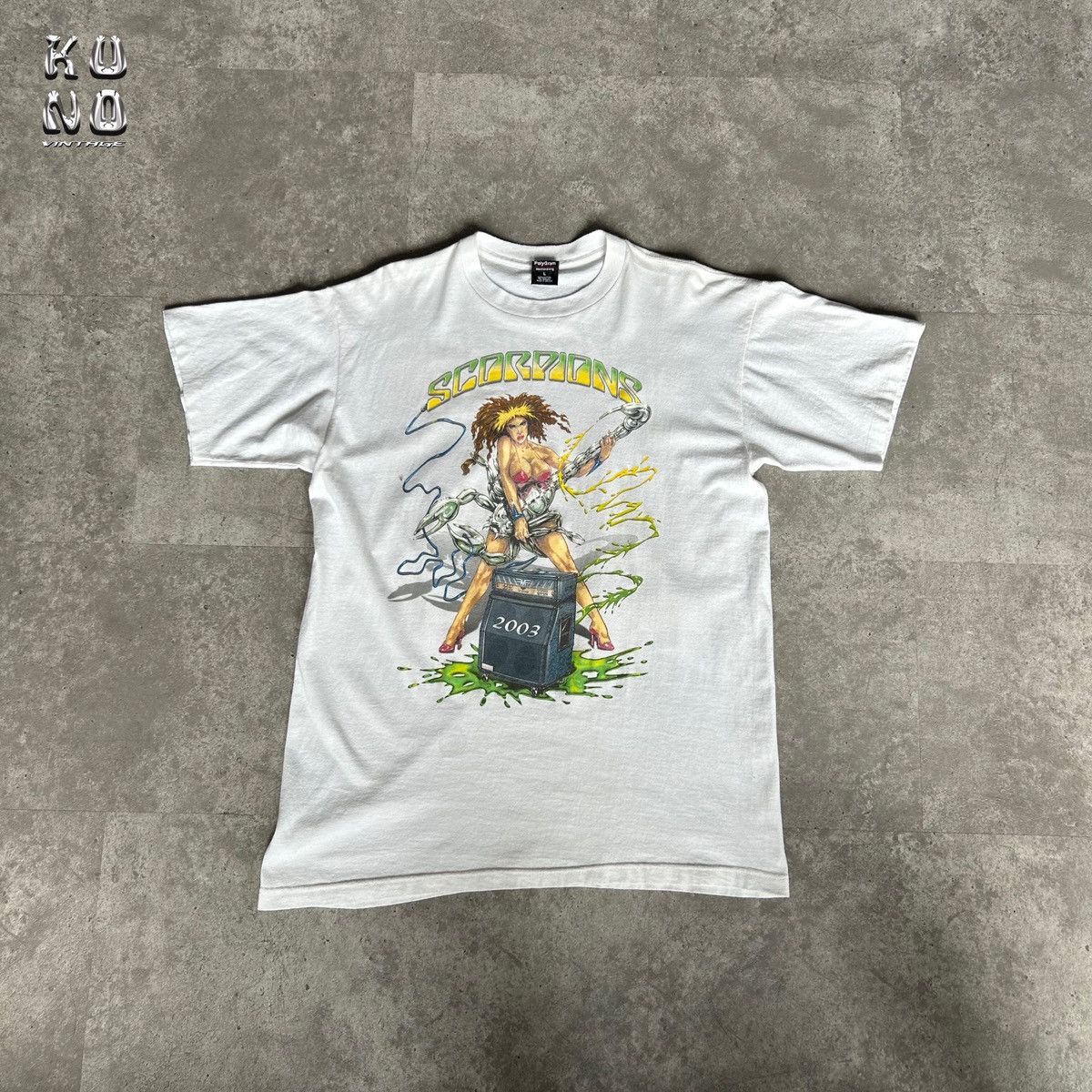 Vintage Y2K 2003 Scorpions Tour Tee