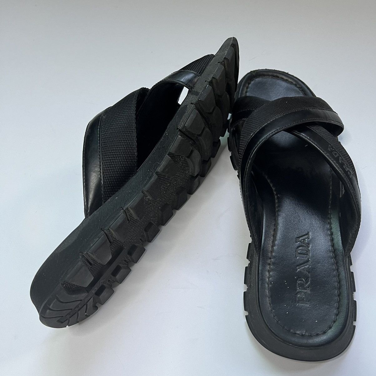 Prada Prada sandals Size US 8.5 / EU 41-42 - 4 Thumbnail