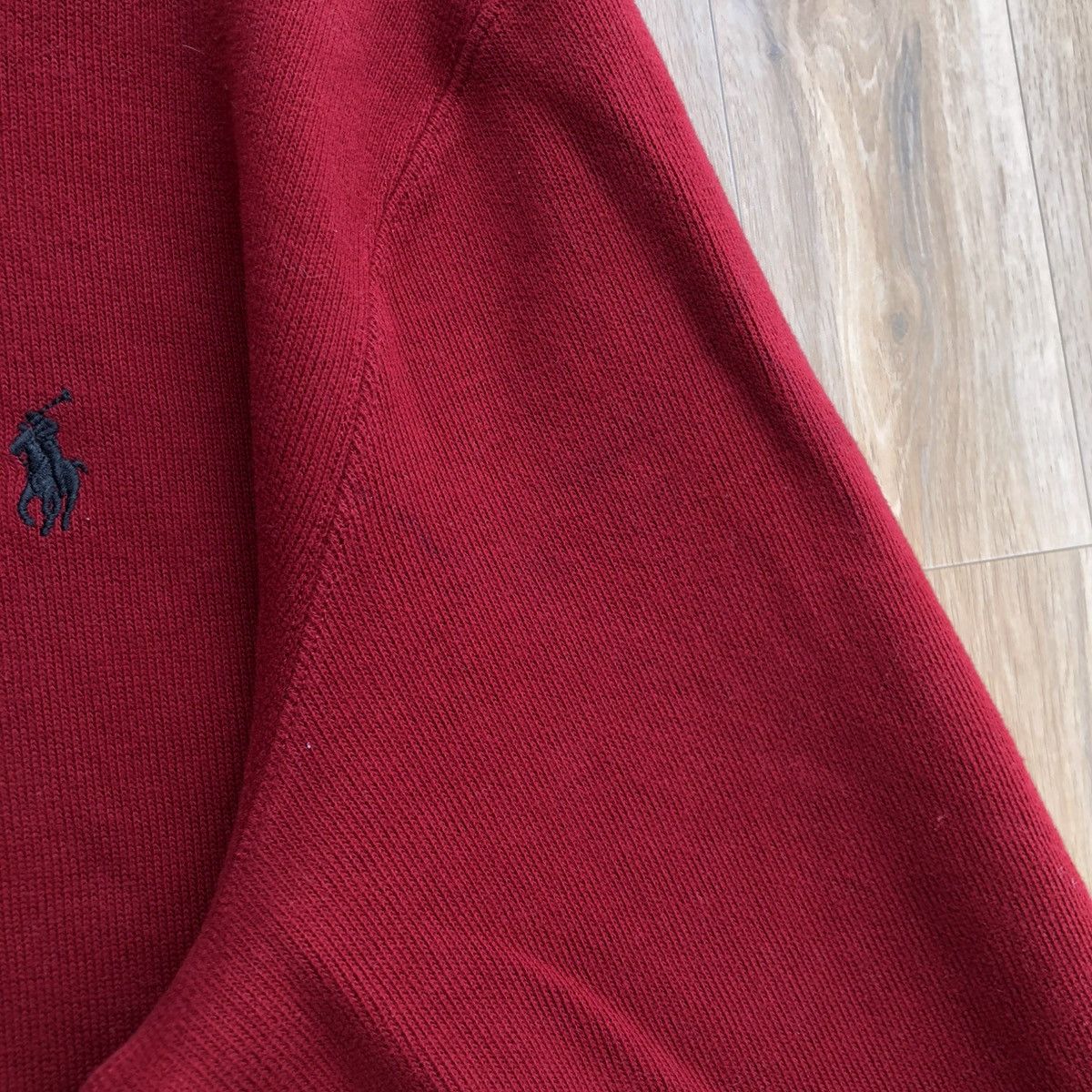 Polo Ralph Lauren × Vintage Vintage Polo Ralph Lauren Half Zipper Pullover Sweatshirt Size US L / EU 52-54 / 3 - 5 Thumbnail