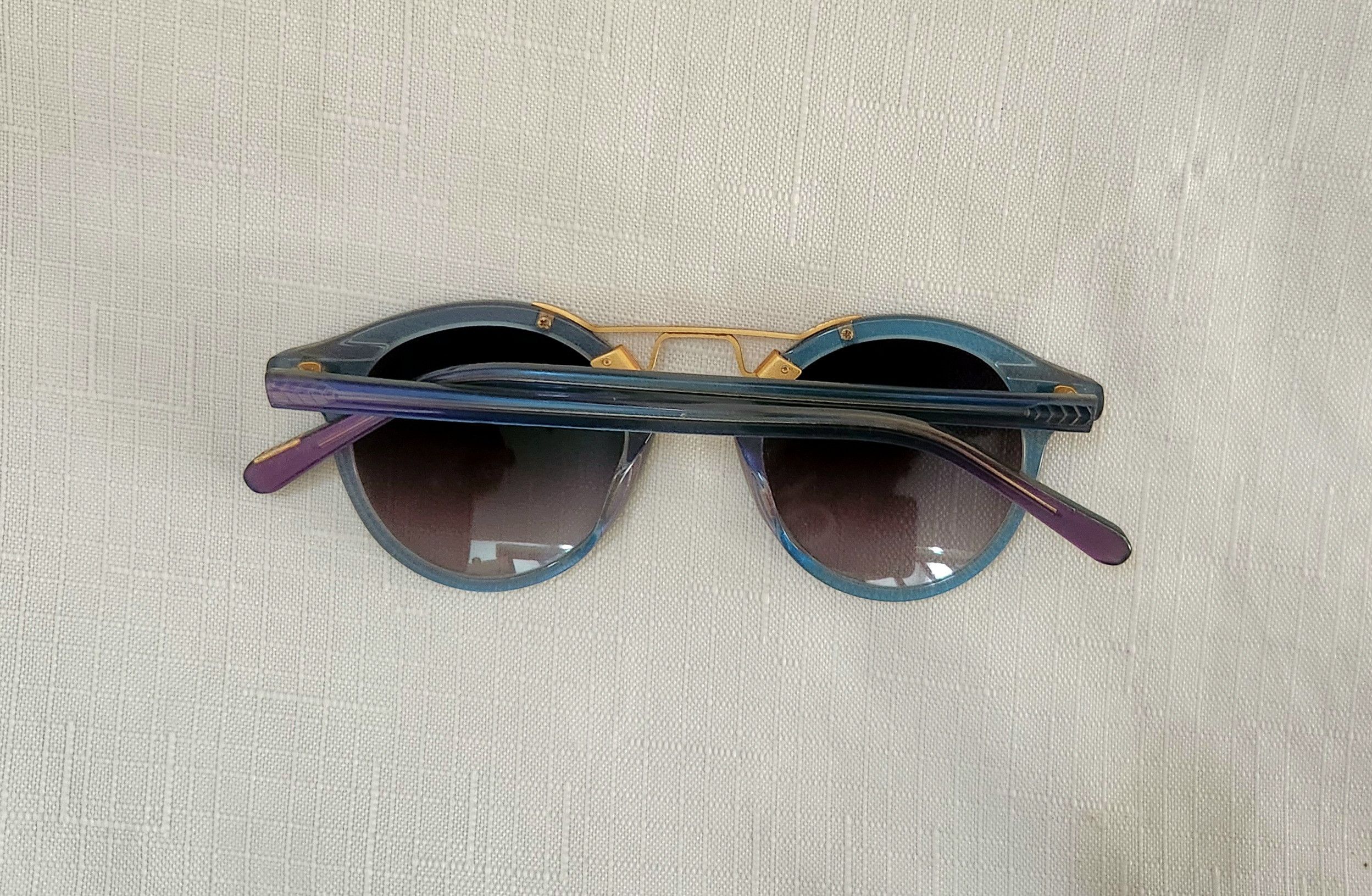 Krewe Krewe ST. LOUIS Matte Opaline to Crystal 24K Mirrored 46-23 Size ONE SIZE - 15 Thumbnail