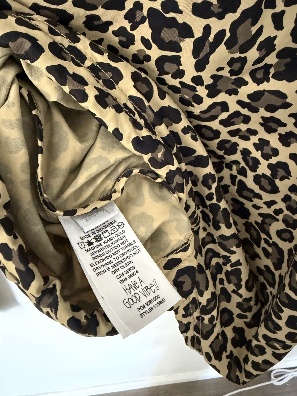 Stussy Stussy Lightweight Hooded Jacket Cheetah Size US M / EU 48-50 / 2 - 5 Thumbnail