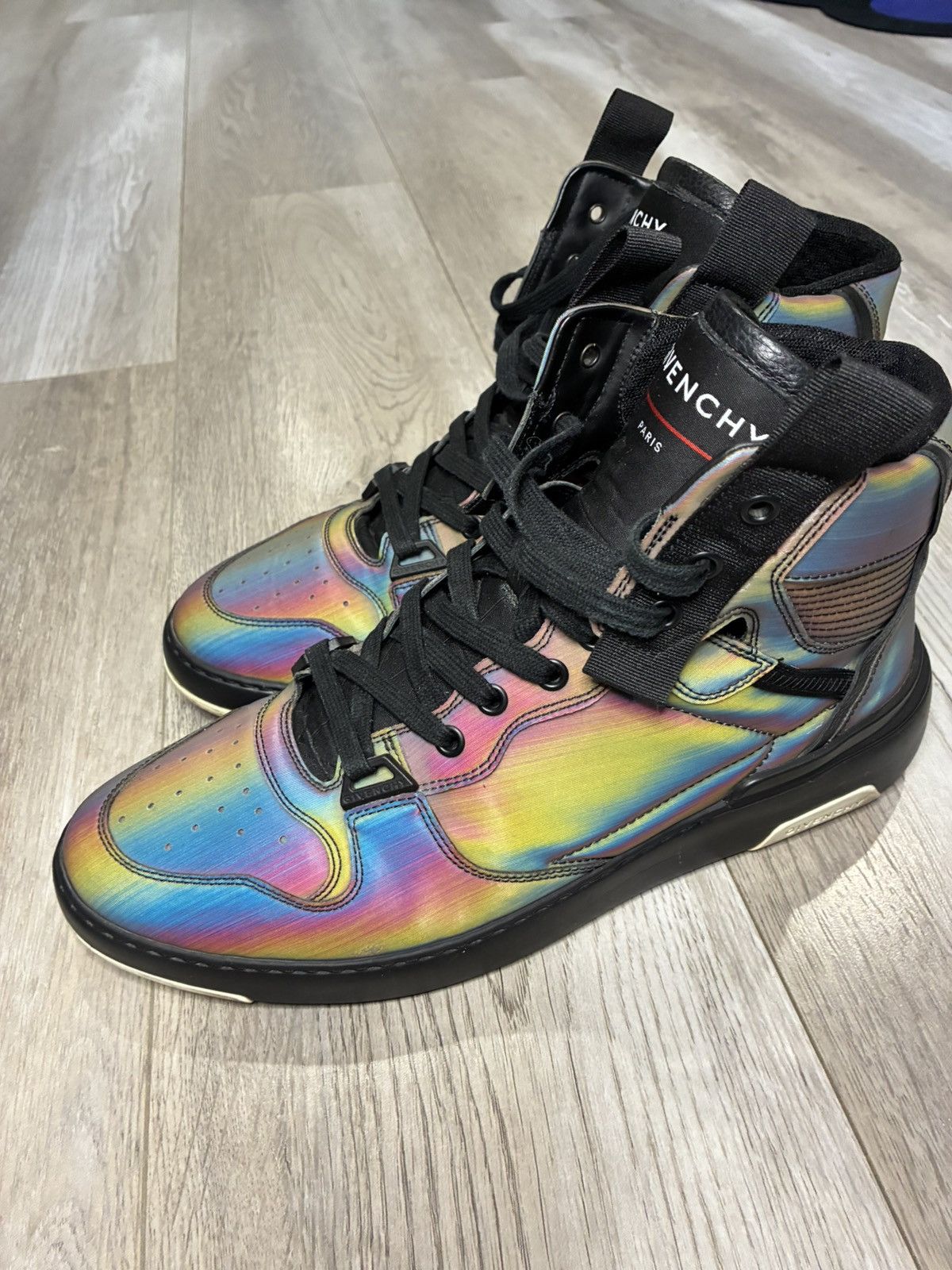 Givenchy Givenchy 960 Multicolored Wing Sneakers High Size US 10 / EU 43 - 4 Thumbnail