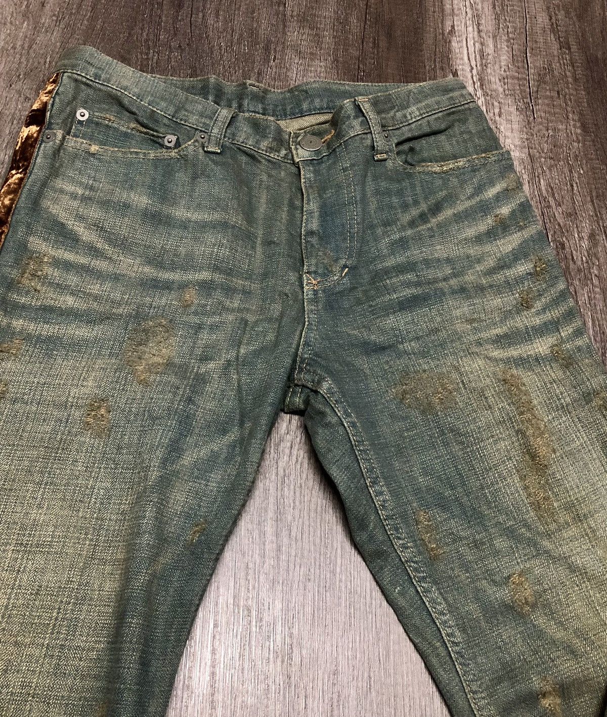 If Six Was Nine × Japanese Brand × Vintage Japanese Brand Traverse Distressed denim Jeans Size 30" / US 8 / IT 44 - 4 Thumbnail