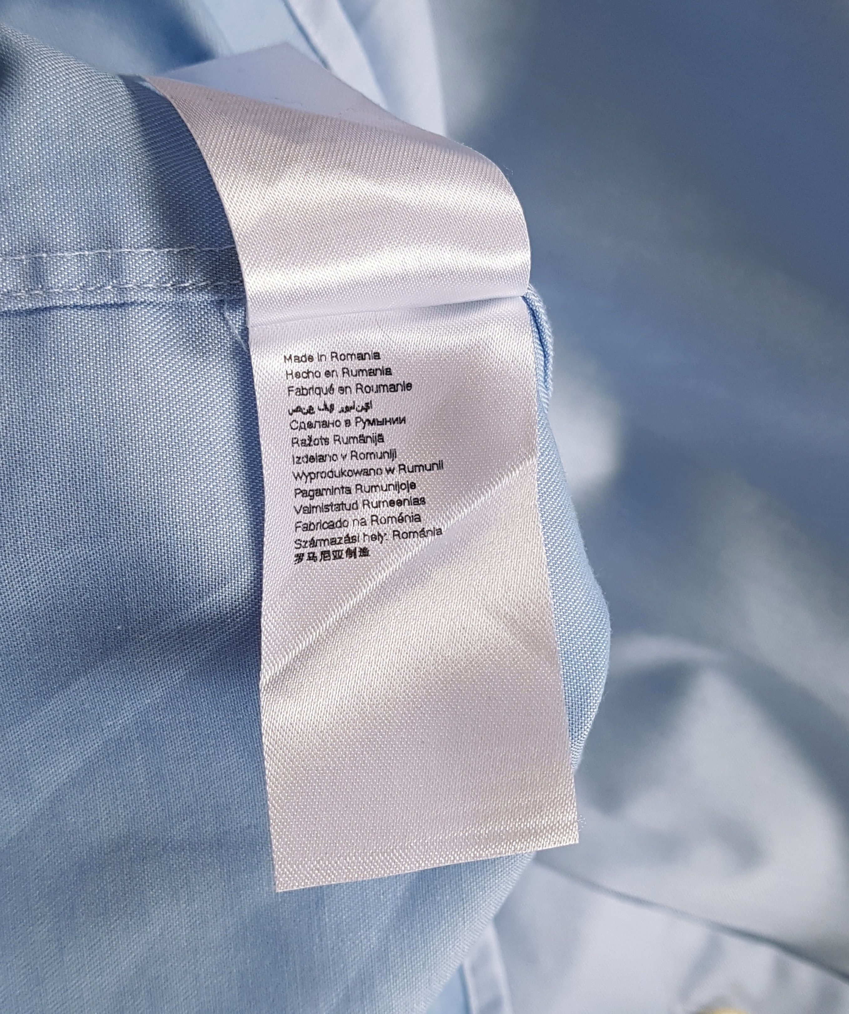Eton Eton Men's Long Sleeve Blue Shirt Button Up Slim sz 39 15.5 Size US M / EU 48-50 / 2 - 8 Thumbnail