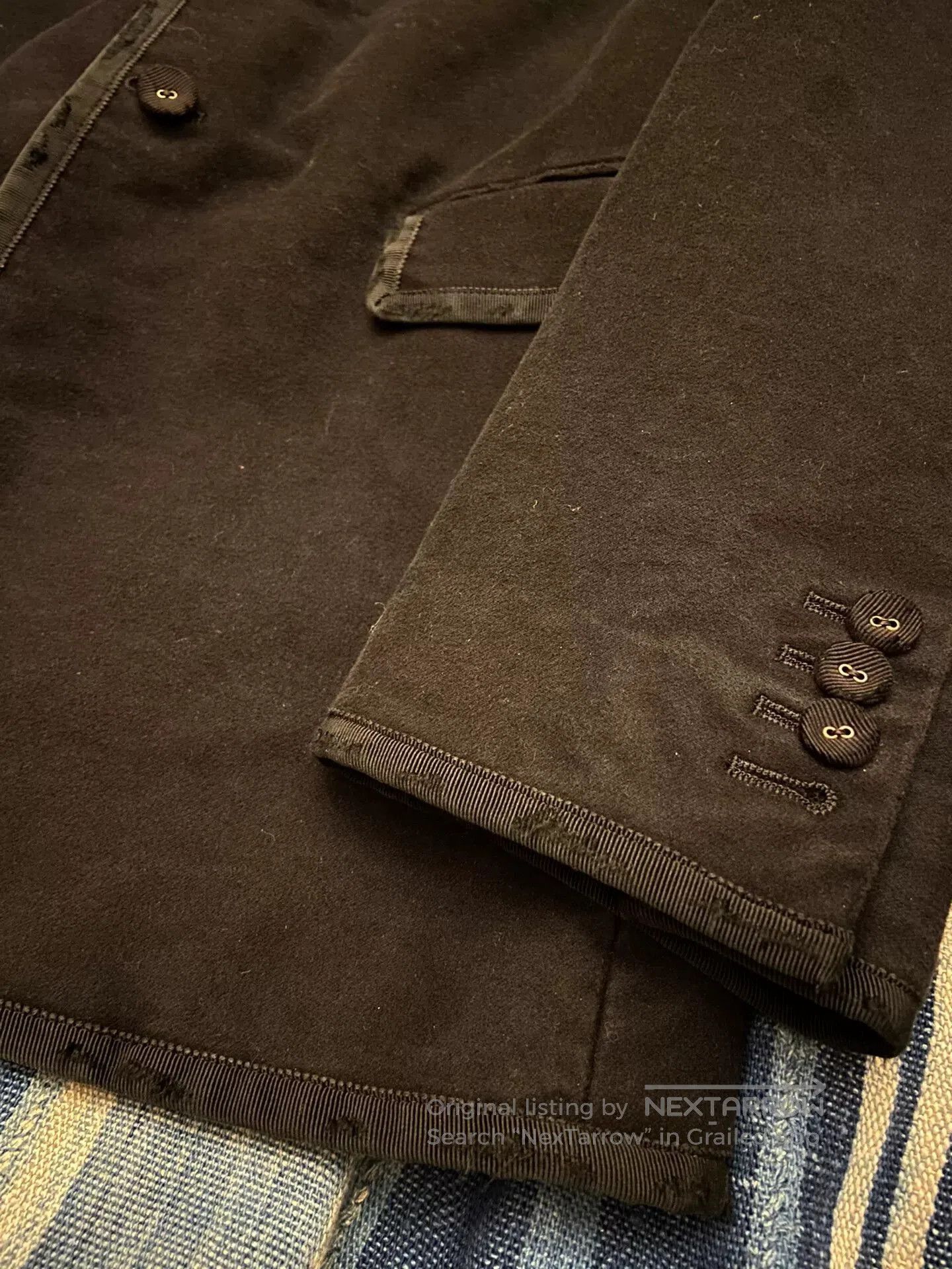 Thom Browne thom browne black tailored blazer with edging. Size US M / EU 48-50 / 2 - 4 Thumbnail