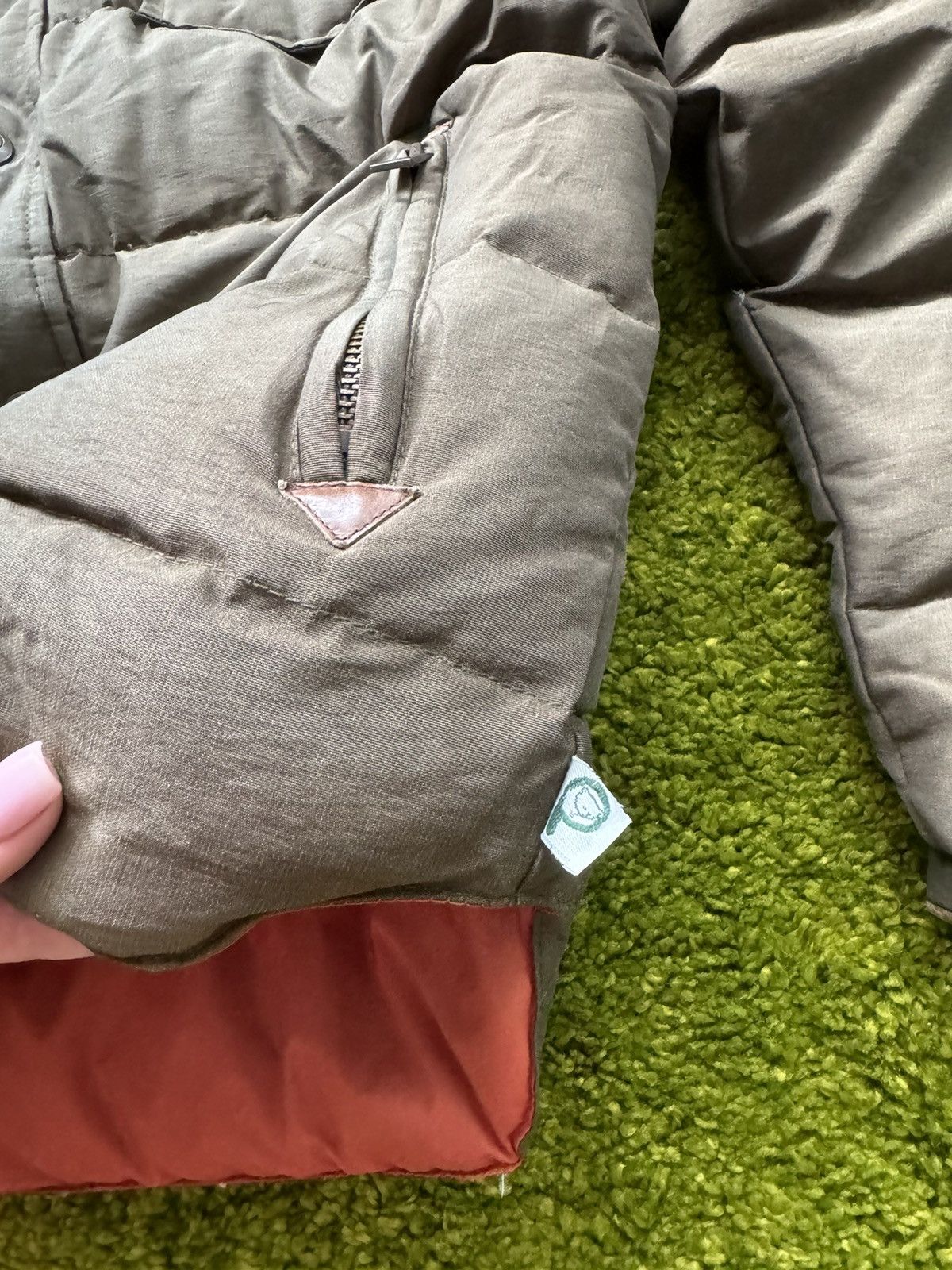 Designer × Penfield Penfield leather shoulders puffer down jacket Size US M / EU 48-50 / 2 - 10 Thumbnail