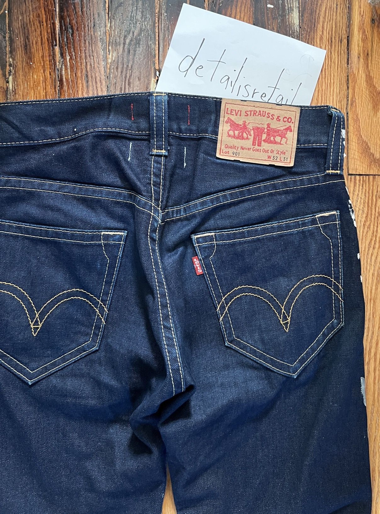 10 Corso Como × Comme des Garcons Comme Des Garcon x Corso Corso denim Size US 30 / EU 46 - 18 Thumbnail