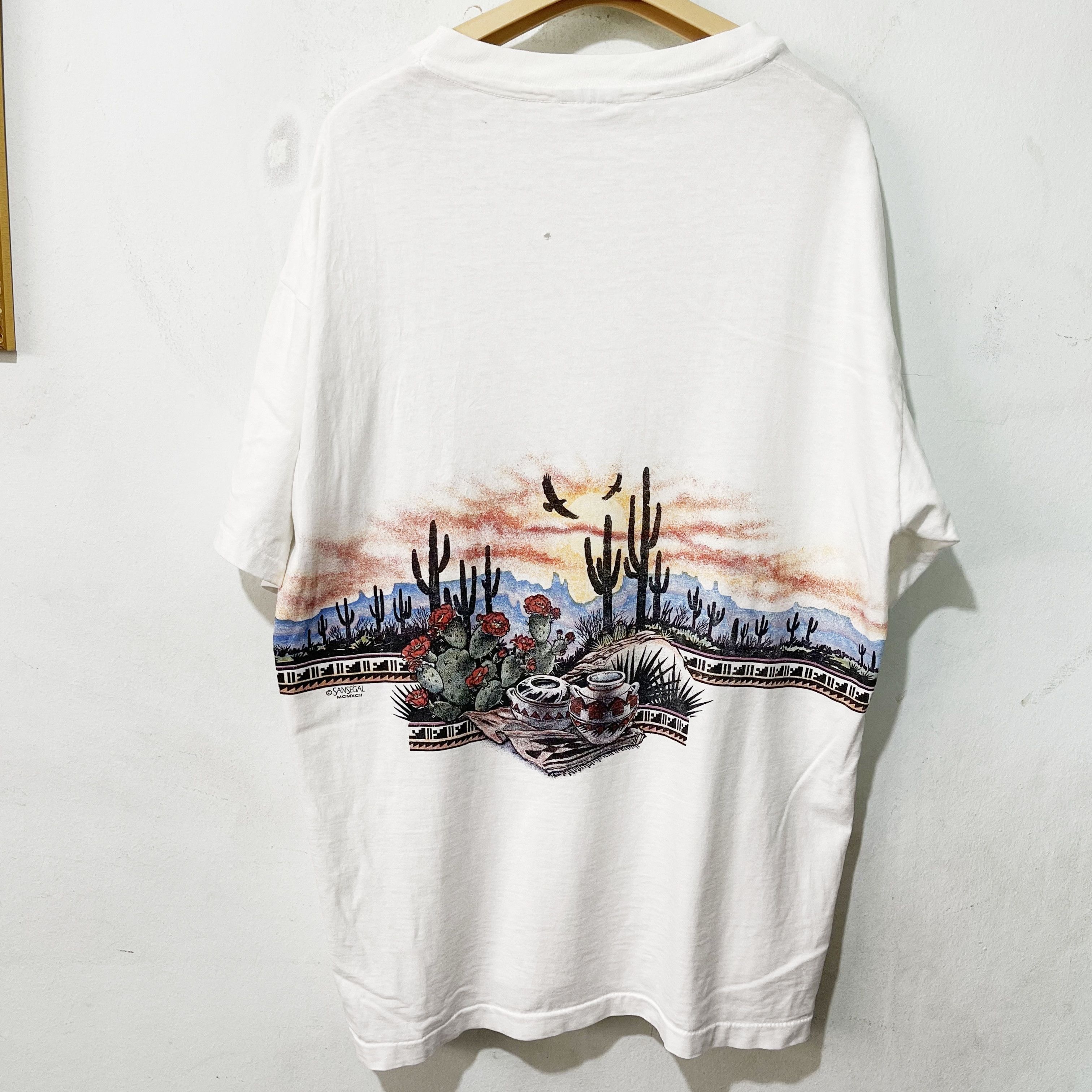 Vintage Vintage 90s New Mexico T-Shirt Size US XL / EU 56 / 4 - 3 Thumbnail