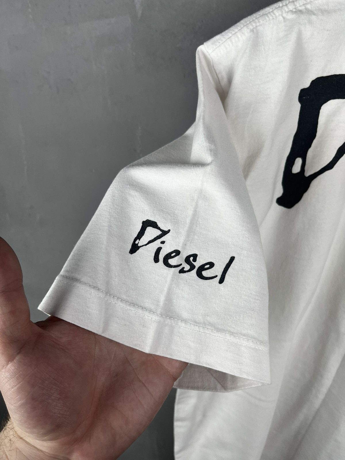 Diesel × Vintage Diesel t shirt big logo vintage Size US XL / EU 56 / 4 - 13 Thumbnail