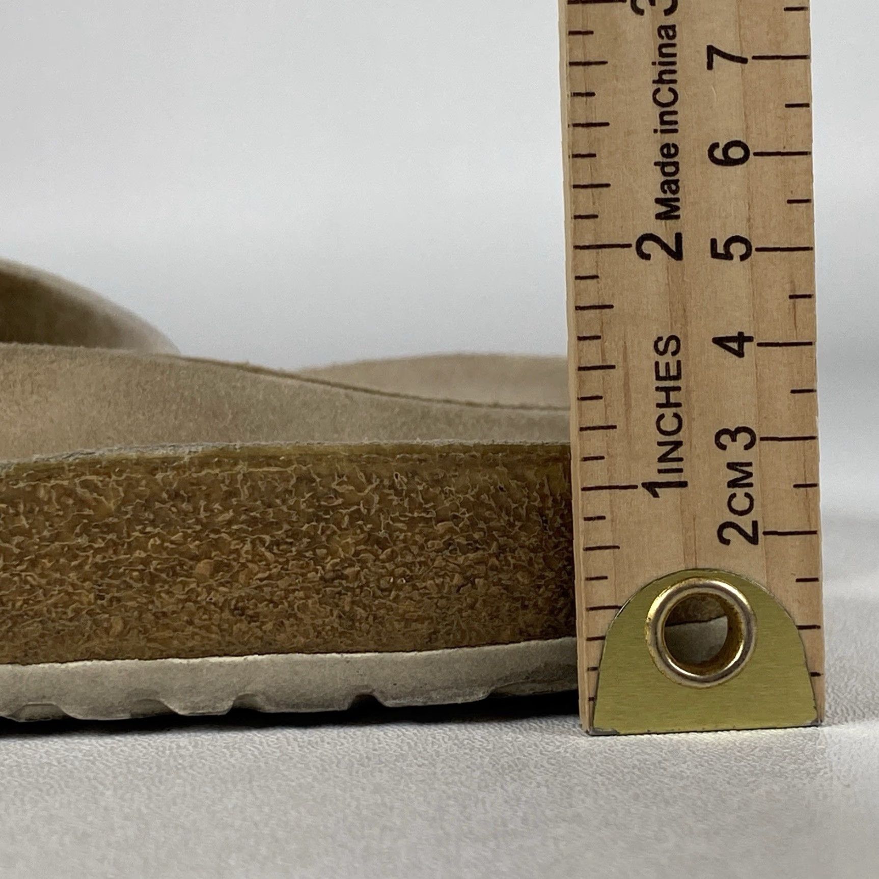 Birkenstock Birkenstock Madrid Sandals Womens 8 US 39 EU Ivory Leather Buckle Slide Casual Bohemian Logo Flat Size US 8 / IT 38 - 5 Thumbnail
