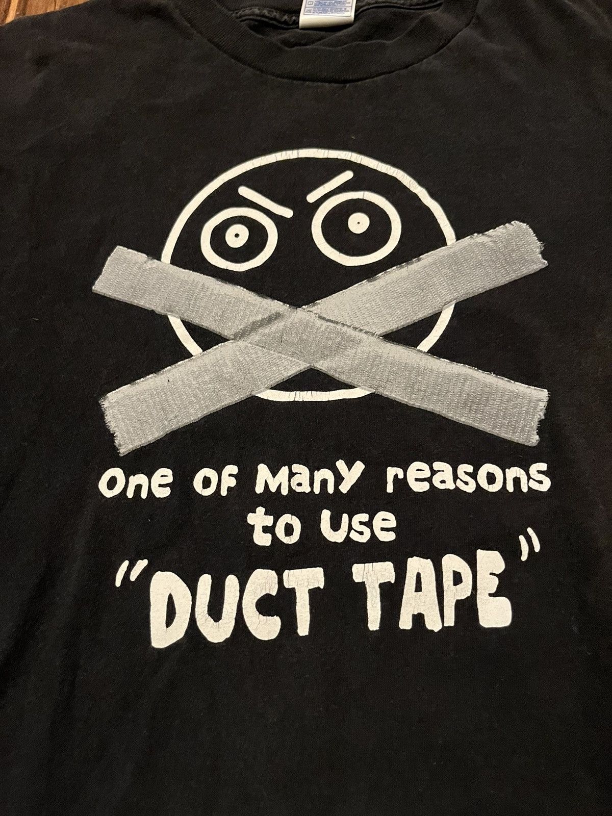 Vintage Y2K funny shirt Size US XL / EU 56 / 4 - 4 Thumbnail