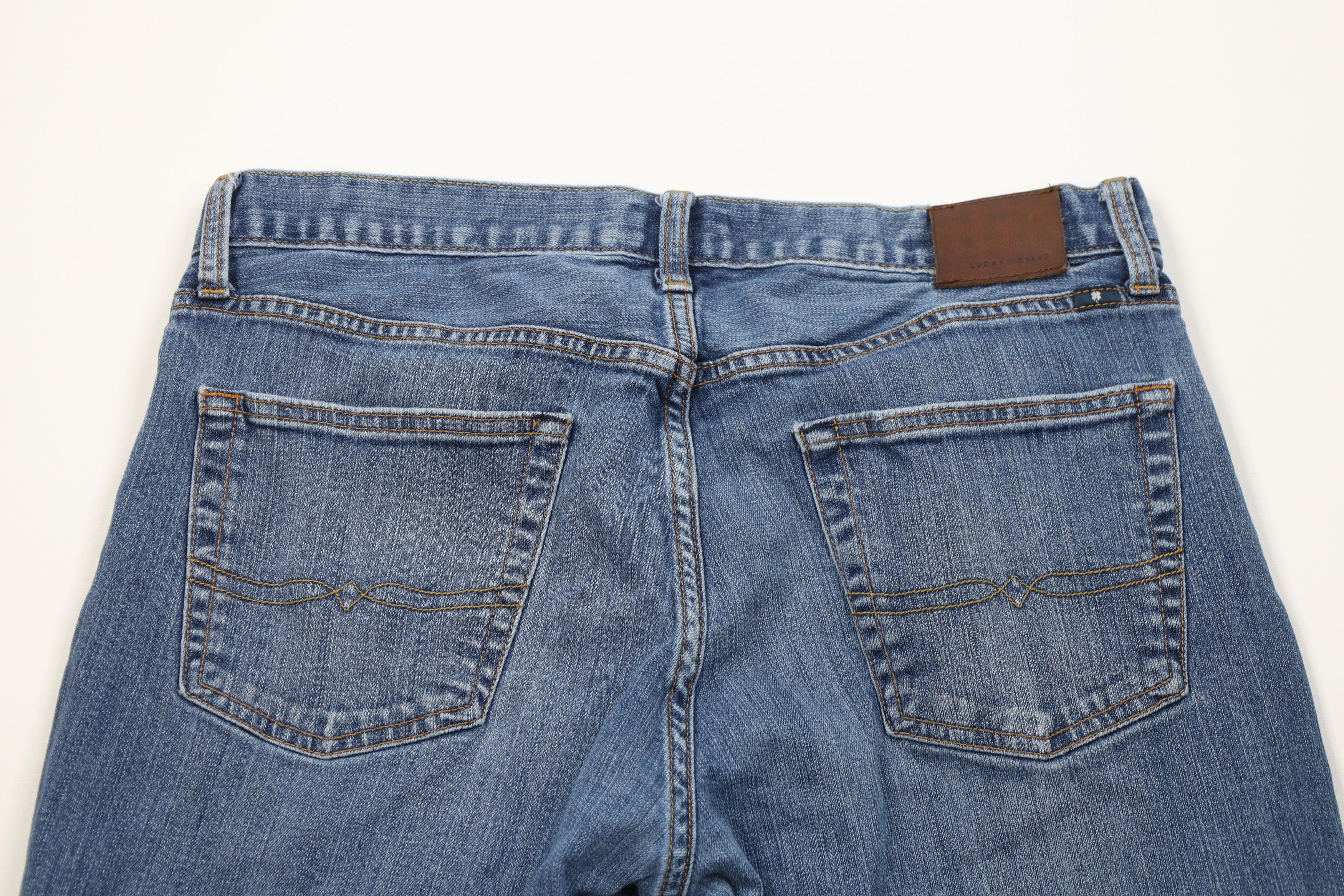 Lucky Brand Vintage Y2K Lucky Brand Straight Leg Denim Jeans Blue Size US 34 / EU 50 - 11 Thumbnail