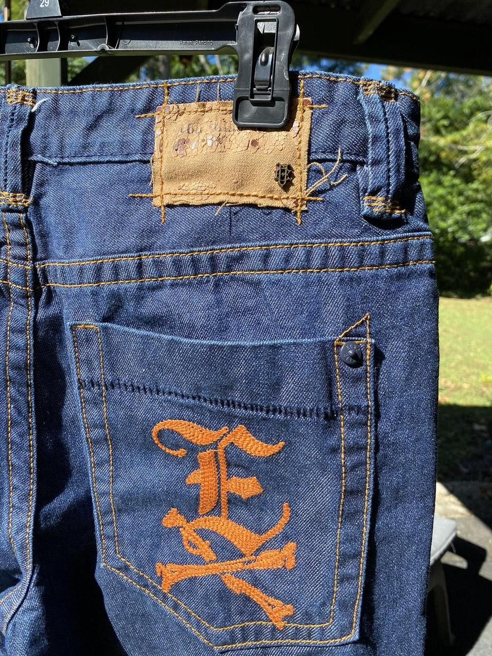 Ecko Unltd. Vintage 2000s Indigo Wash Ecko Embroidered Denim Size 38x36 Size US 38 / EU 54 - 4 Thumbnail