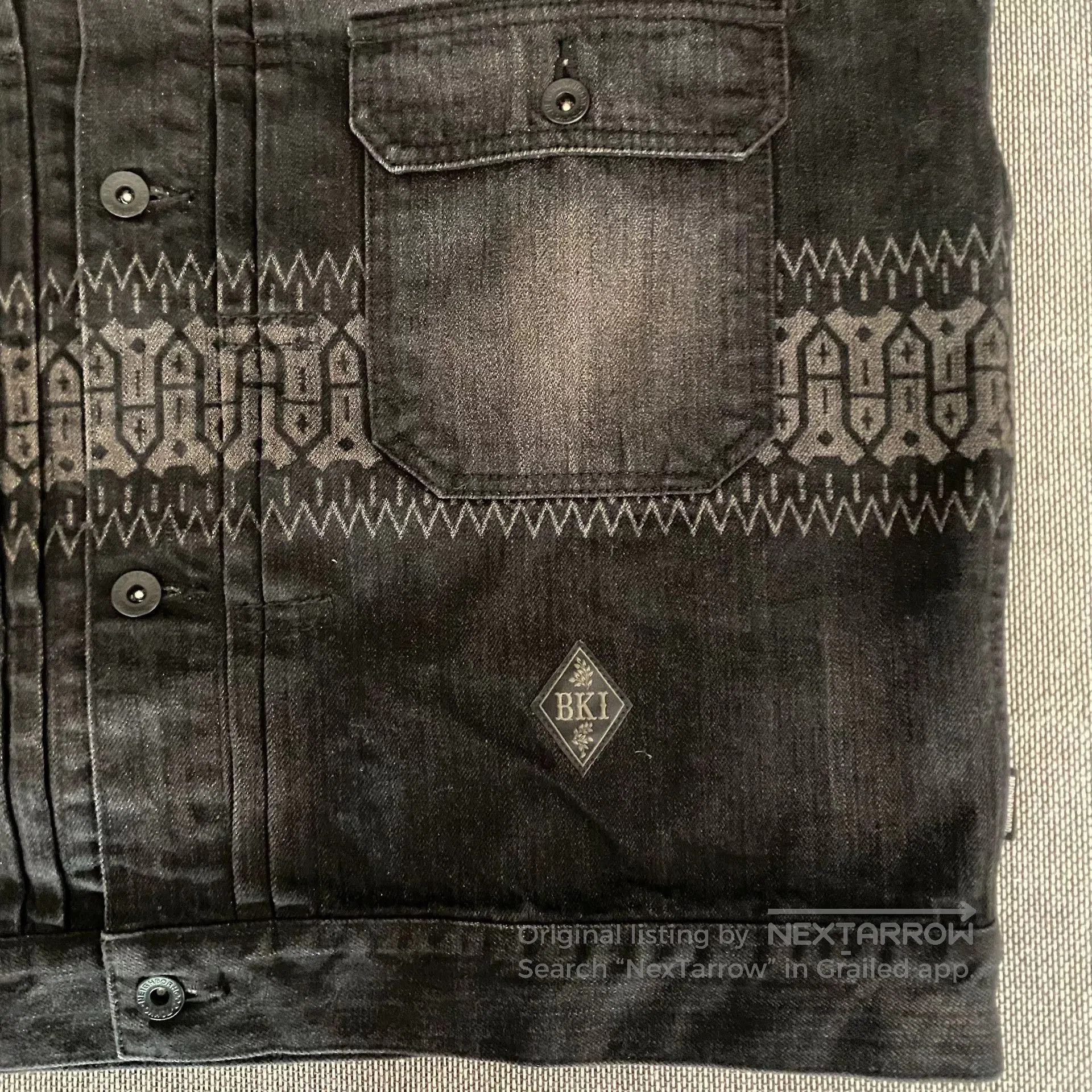 Neighborhood Neighborhood 23ss Black Icon Denim Jacket. Size US XL / EU 56 / 4 - 4 Thumbnail