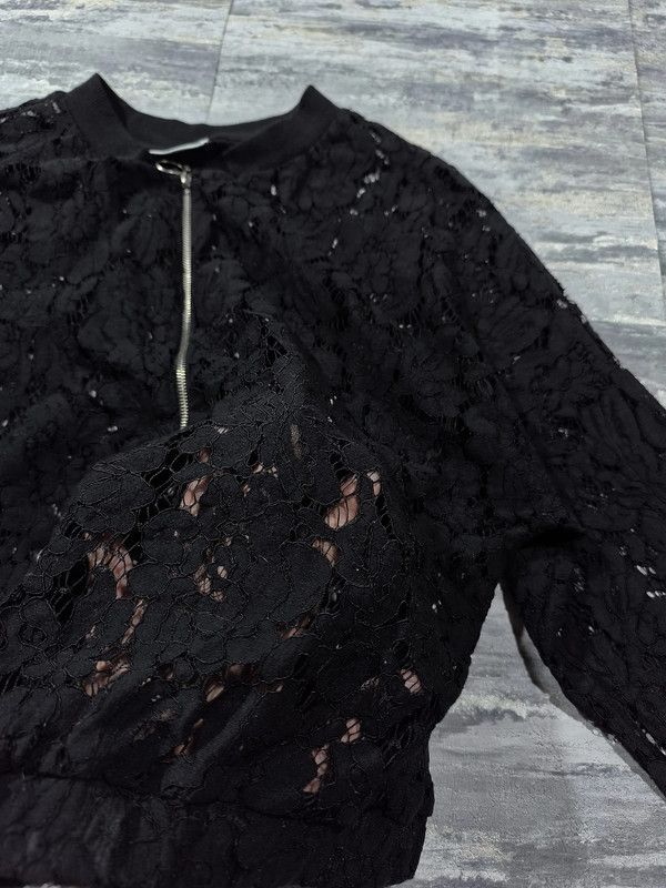 Other unqiue lace zip crop bluza bomber jacket Size M / US 6-8 / IT 42-44 - 3 Thumbnail