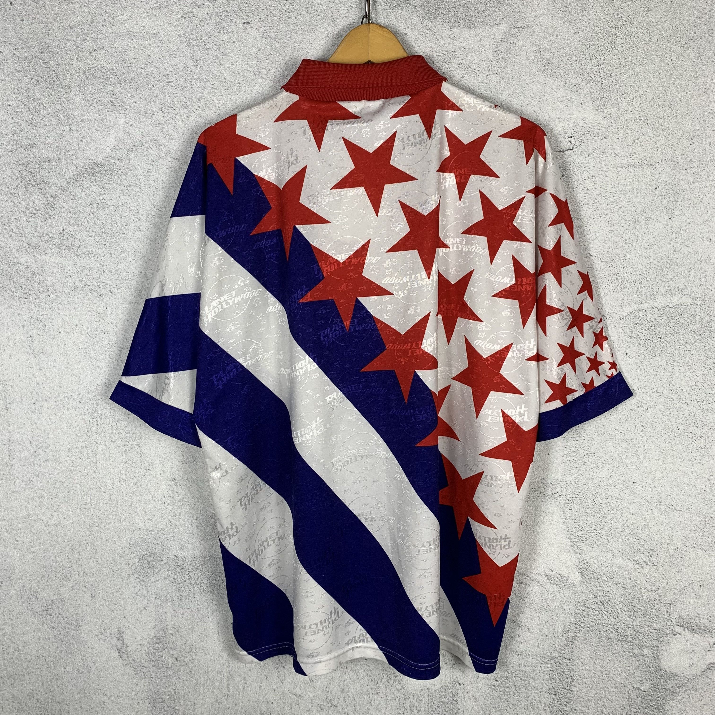 Planet Hollywood Vintage 90s Planet Hollywood London Jersey Size US L / EU 52-54 / 3 - 2 Thumbnail
