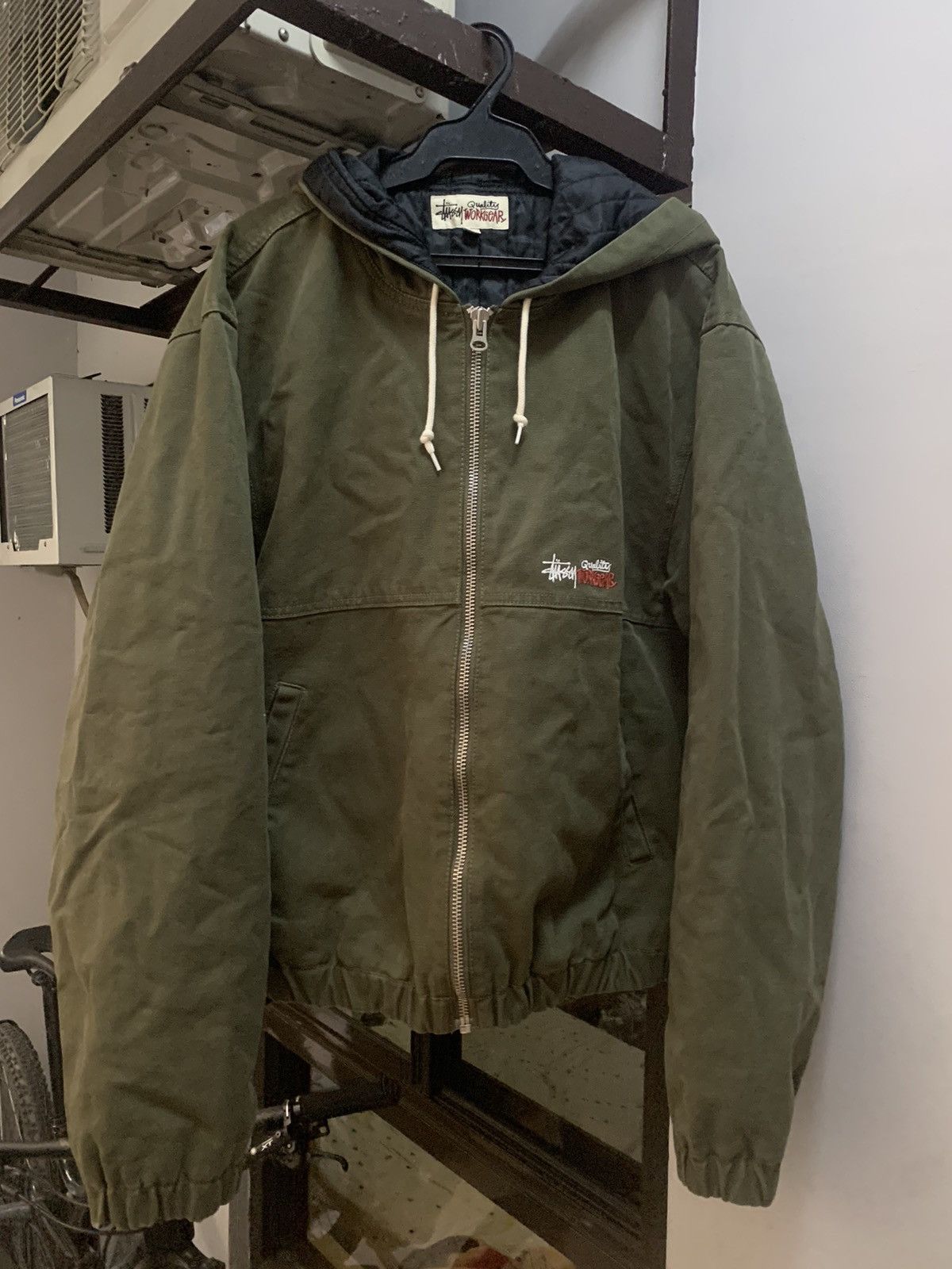 Stussy Stussy canvas insulated work jacket Size US XL / EU 56 / 4 - 7 Thumbnail