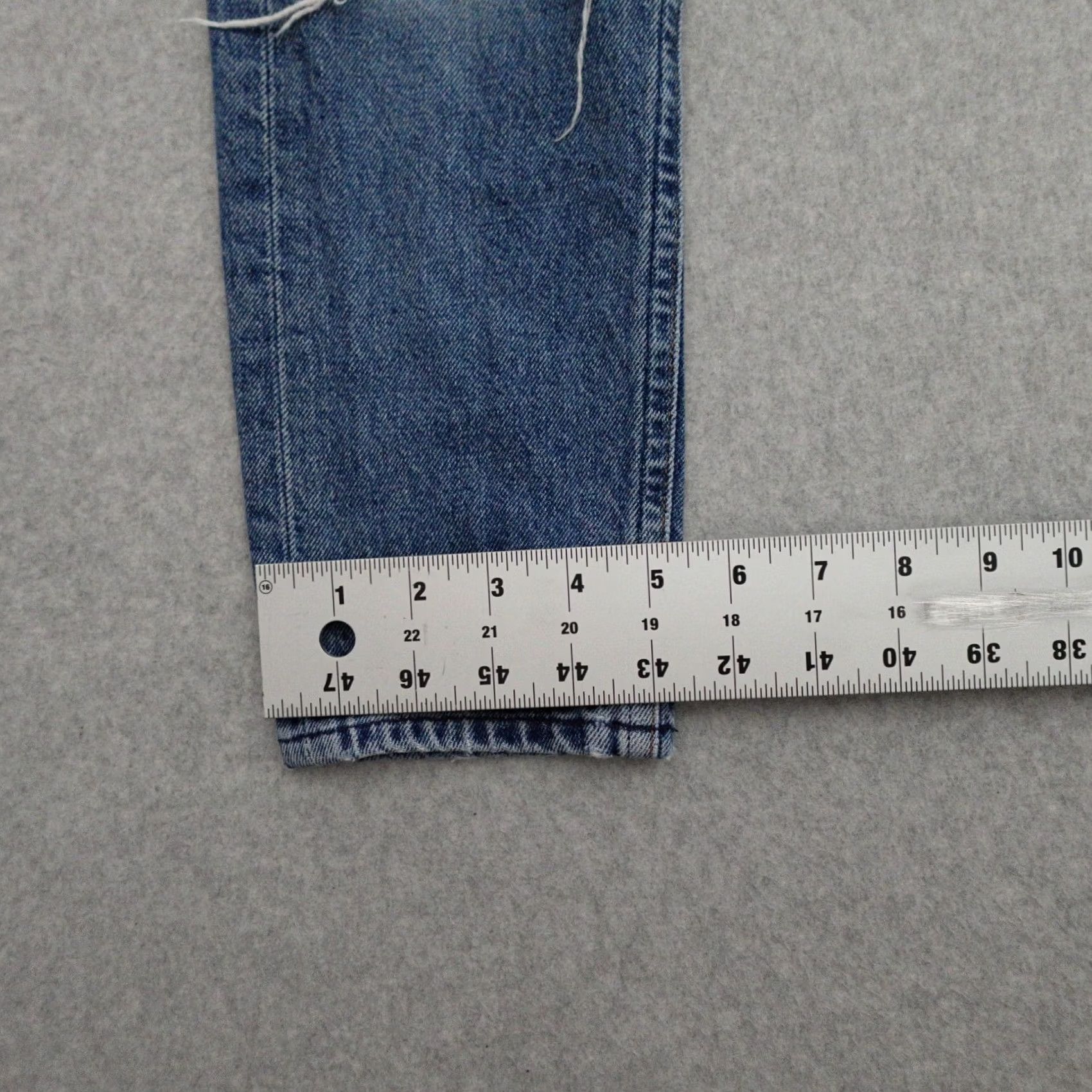 Agolde AGOLDE Jeans Shirt? Distressed Blue Straight Womens 24x26 Denim 24 Jeans Distressed Blue AGOLDE Women Sizes 24x26 Size 42" / US 20 - 5 Thumbnail
