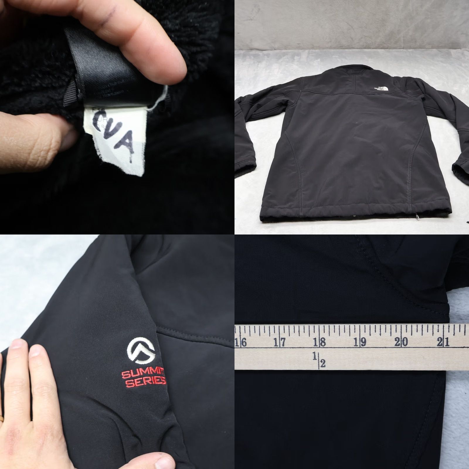 The North Face The North Face Summit Series Jacket Men M Black Softshell Fleece Lined Full Zip Size US M / EU 48-50 / 2 - 8 Thumbnail