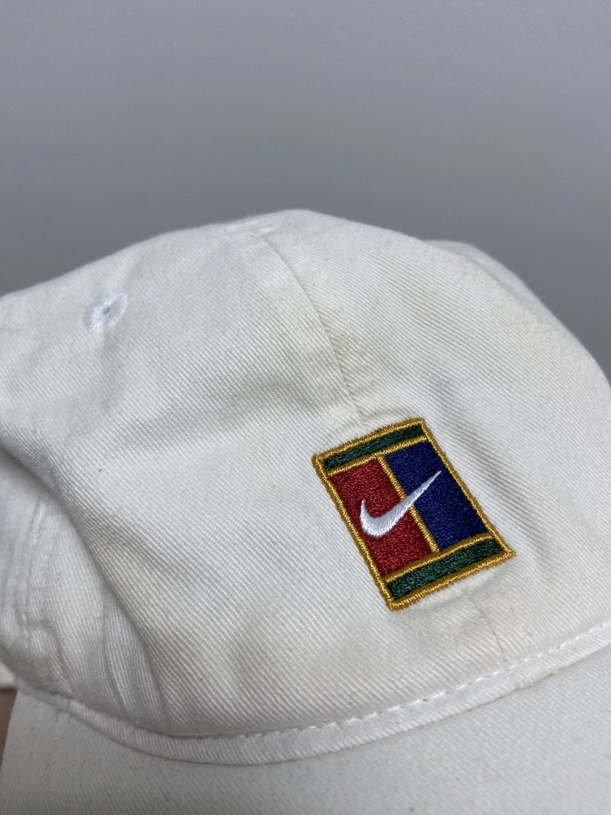 Nike × Vintage Nike Court Vintage Cap Hat Small Logo Y2K Style Casuals Rare Size ONE SIZE - 11 Thumbnail