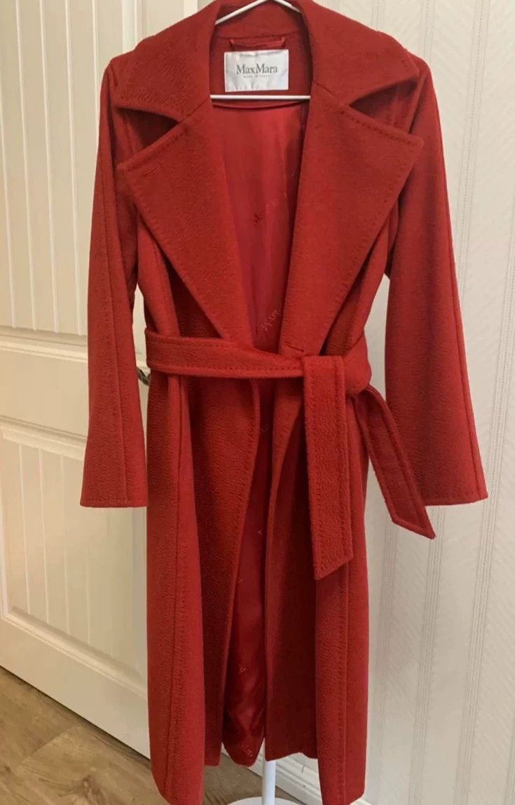 Max Mara Max Mara Manuela coat, classic red Size S / US 4 / IT 40 - 2 Thumbnail