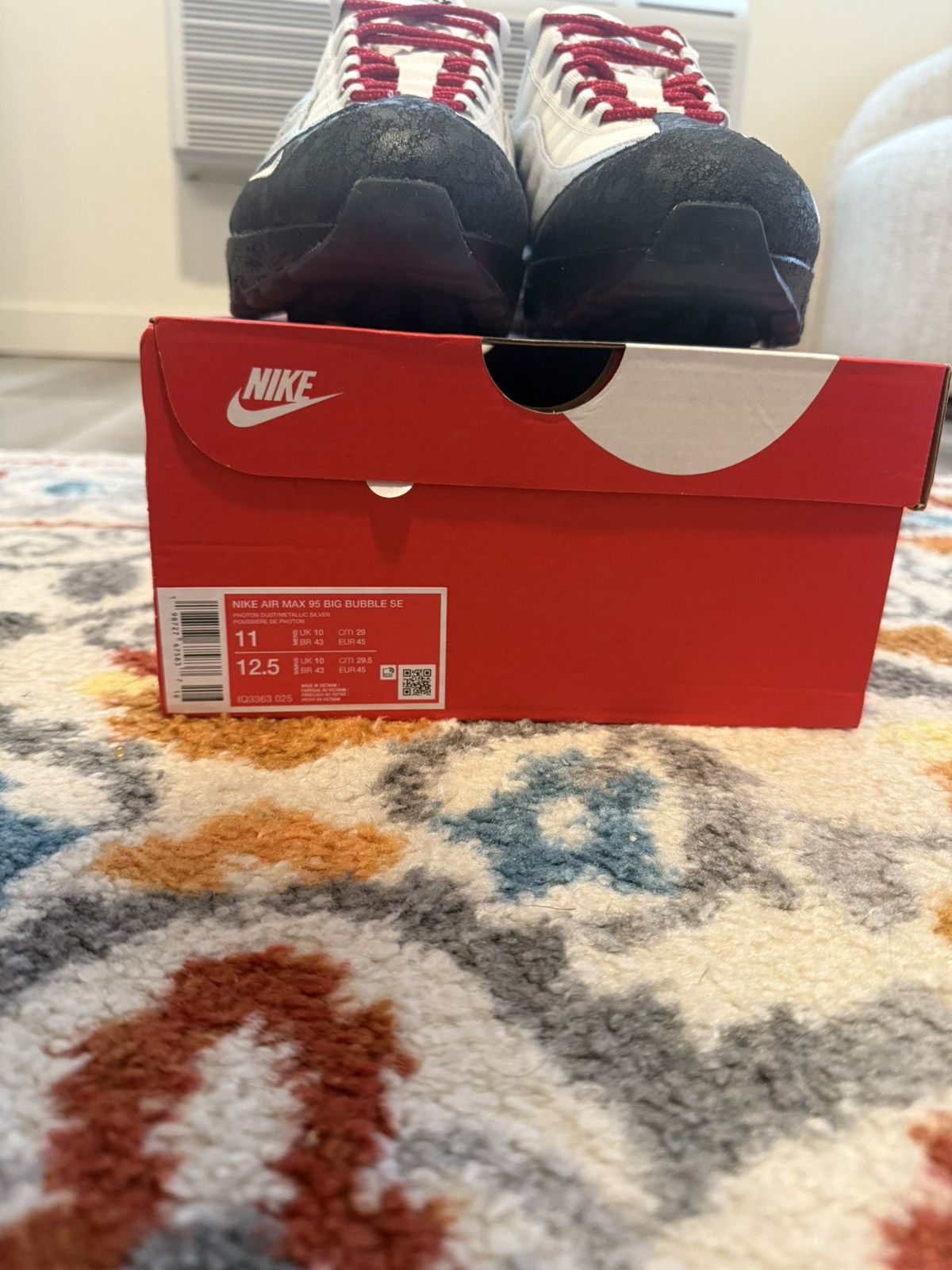 Nike Air Max 95 OG Big Bubble Family Reunion “Seongsu” Size US 11 / EU 44 - 5 Thumbnail