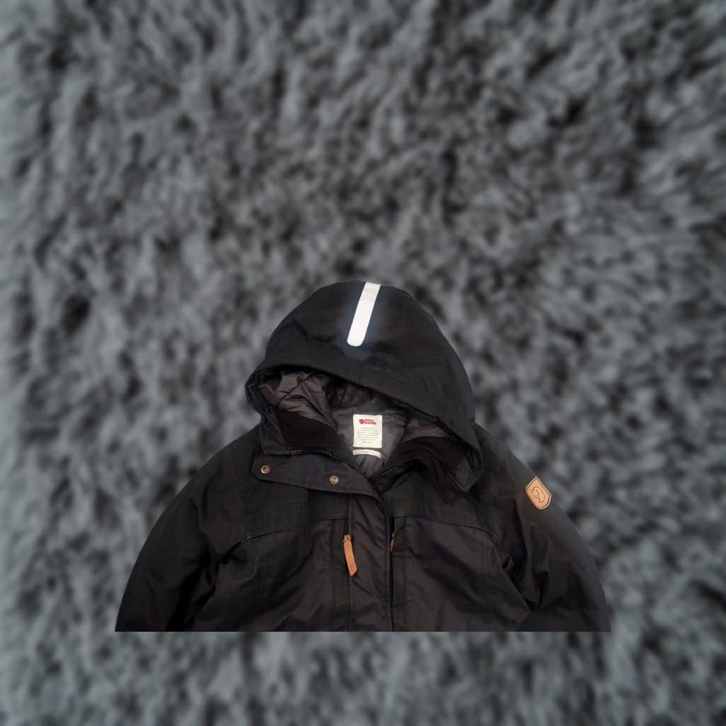 Vintage VINTAGE Fjällräven Polar Guide Black Canvas G 1000 Hydratic Womens Padded Parka Jacket Size S / US 4 / IT 40 - 1 Thumbnail