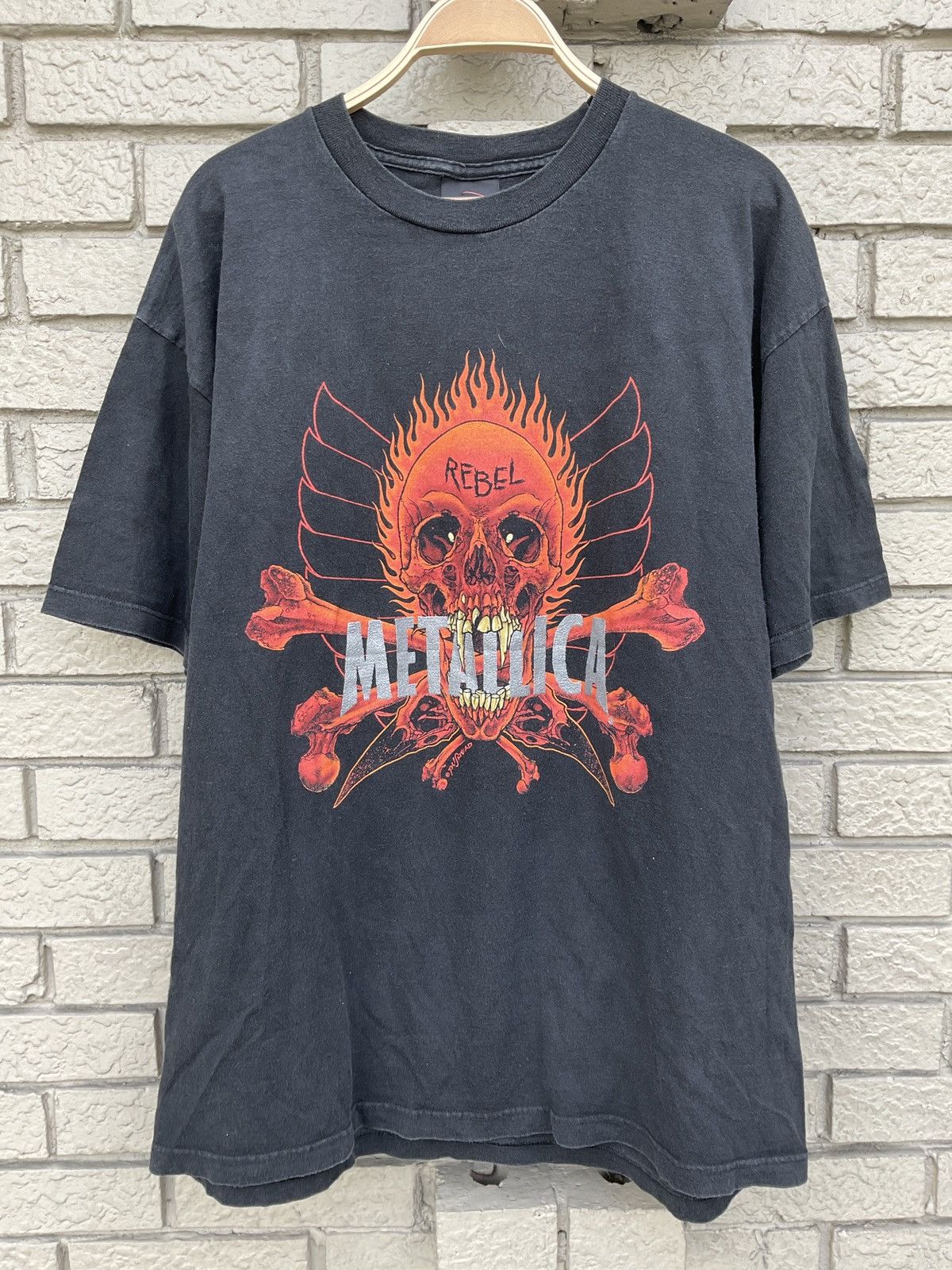 METALLICA x PUSHEAD Rebel Tシャツ XL 【公式通販】