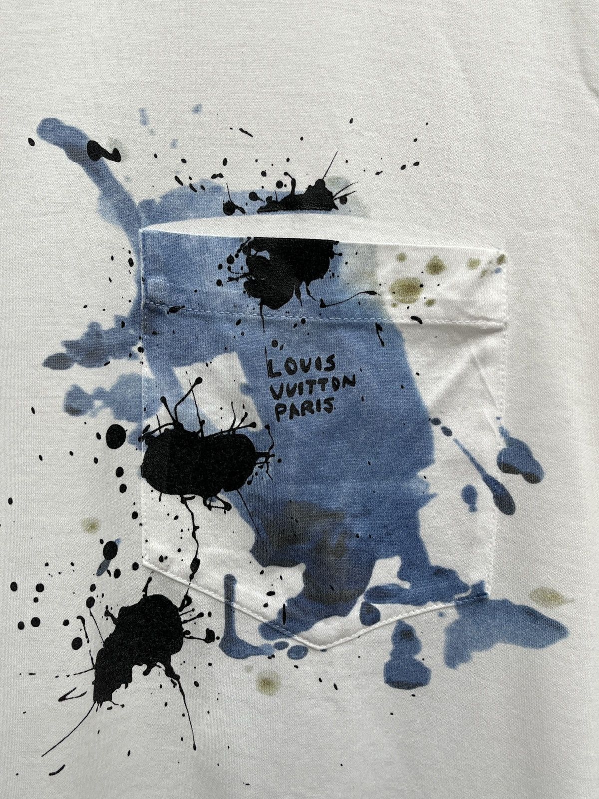 Louis Vuitton Louis Vuitton Paint Splatter Tshirt Size US M / EU 48-50 / 2 - 8 Thumbnail