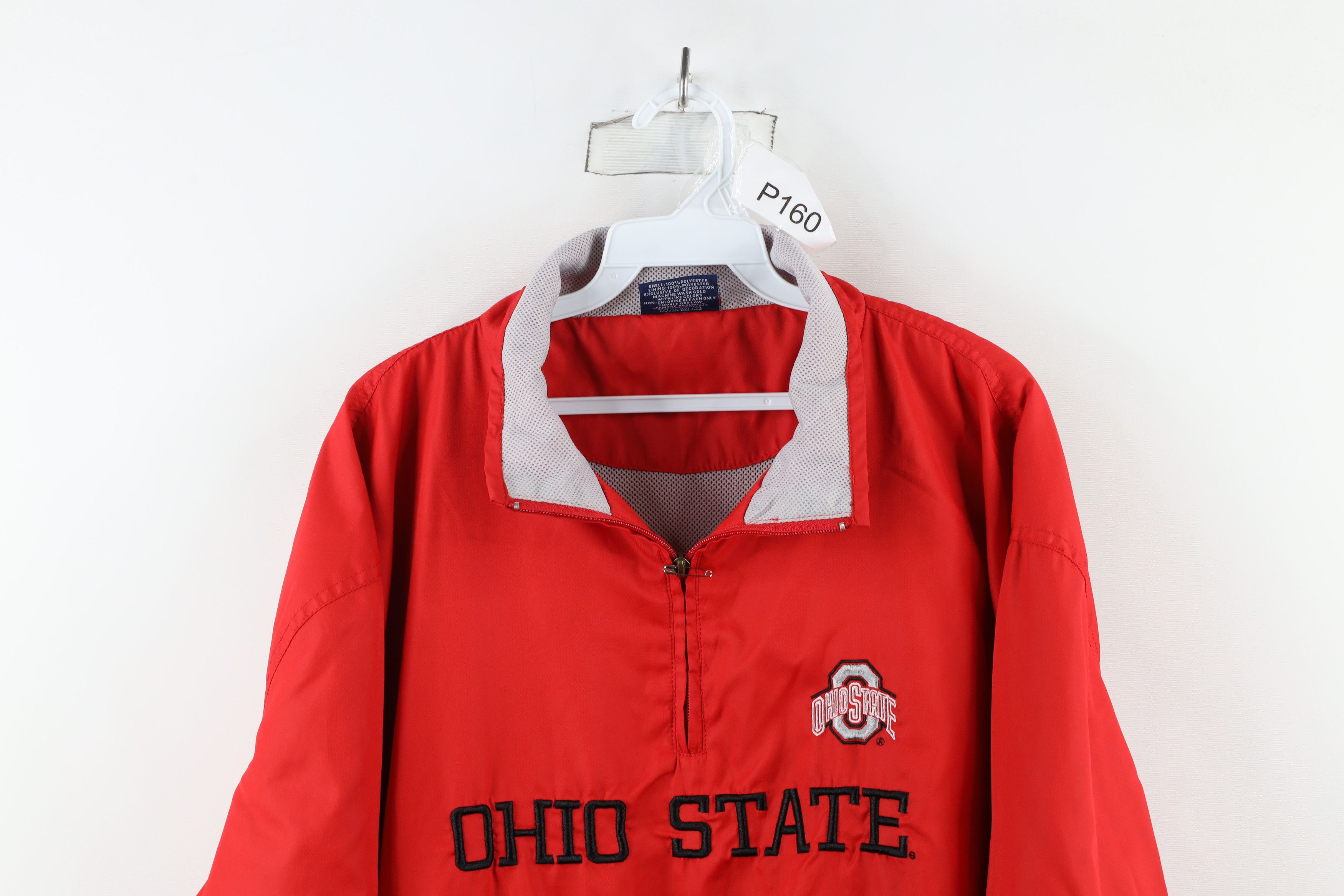 Vintage Vintage 90s State University Pullover Windbreaker Jacket Size US L / EU 52-54 / 3 - 2 Thumbnail