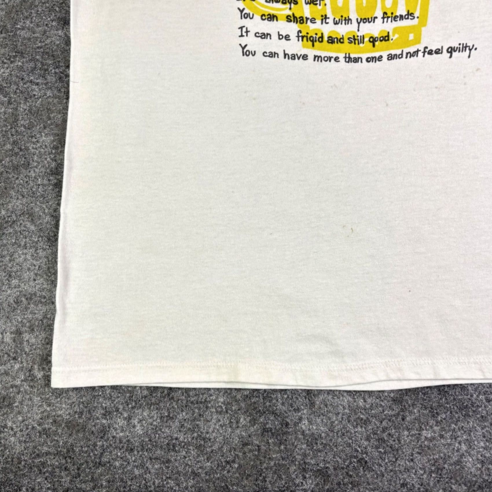 Vintage VINTAGE Tect Why Beer Is Better Than Women T-Shirt Large White Men Short Sleeve Graphic Tee 1990s Regular Cotton Blend Original Size L / US 10 / IT 46 - 8 Thumbnail