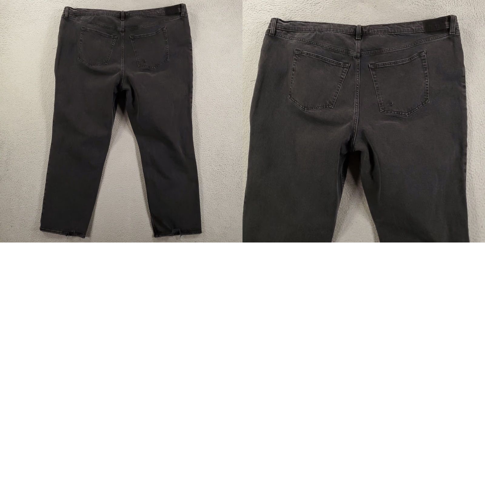 Abercrombie & Fitch VINTAGE Abercrombie & Fitch Jeans Womens 37 24R 90s Straight Ultra High Rise NWT Size 36" / US 14 / IT 50 - 9 Thumbnail