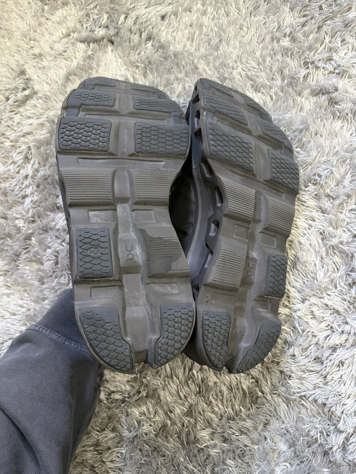 On × POST ARCHIVE FACTION (PAF) BLACK/BROWN CLOUDMONSTER Size US 9.5 / EU 42-43 - 5 Thumbnail