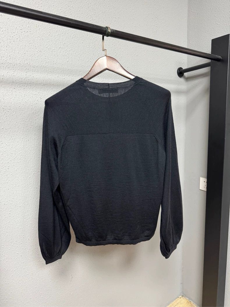 Dior Dior Dior CD Metal Logo Wool Knit Top-2507 Size S / US 4 / IT 40 - 2 Thumbnail