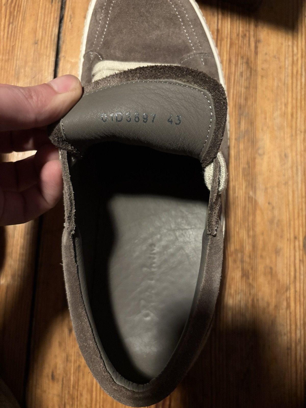 Rick Owens Rick Owens Vans 43 Suede Size US 10 / EU 43 - 10 Thumbnail