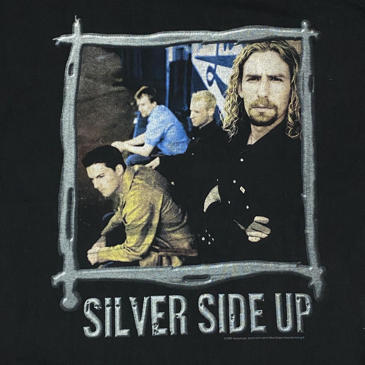 Band Tees × Vintage Vintage Y2K rock band nickelback backhit line up Size US XL / EU 56 / 4 - 4 Thumbnail